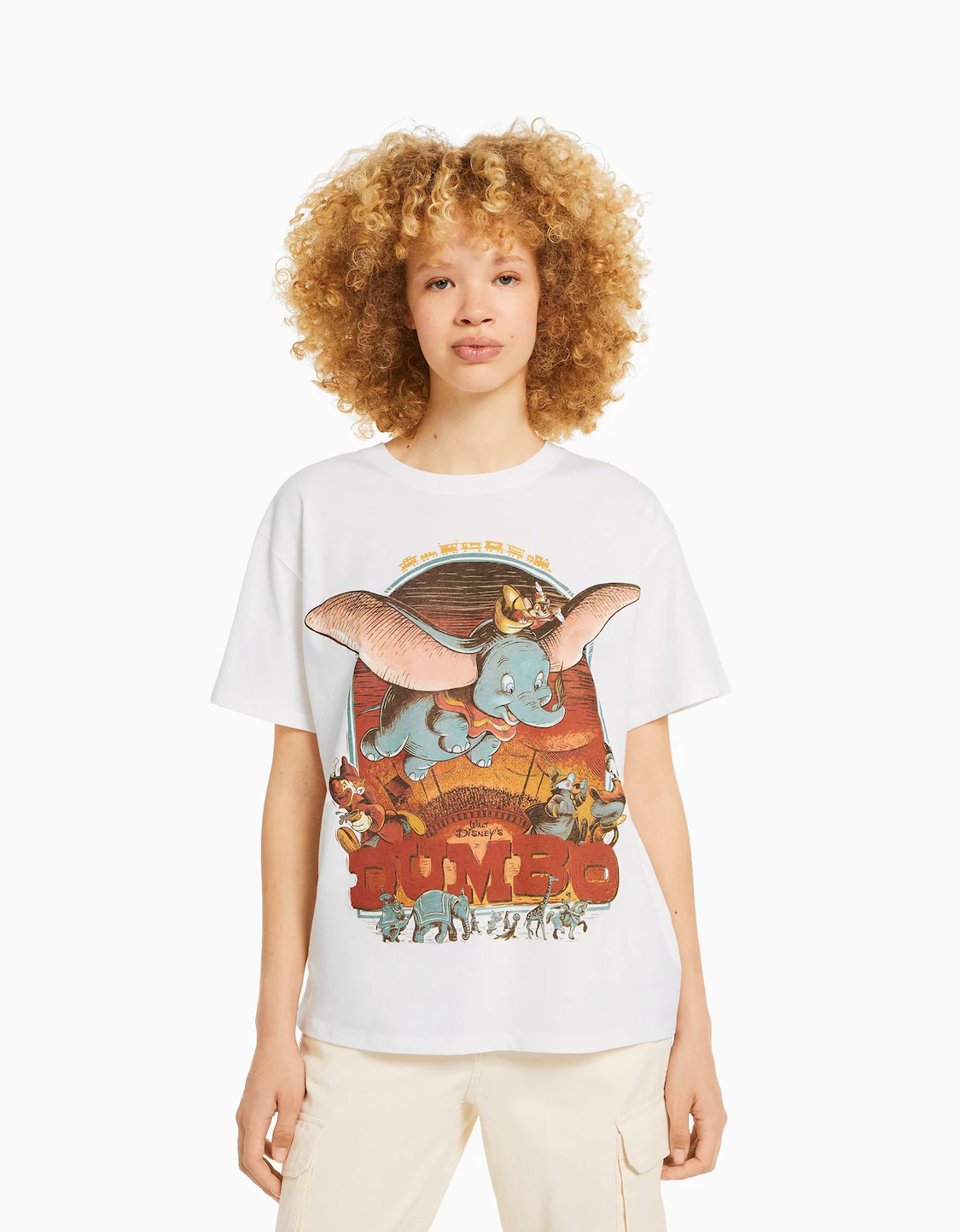 Camiseta Dumbo corta print - Camisetas - Bershka