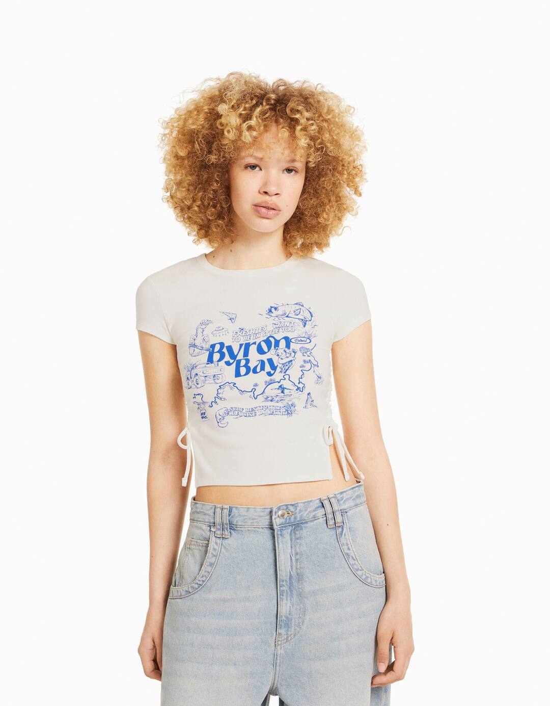Short sleeve T-shirt with print