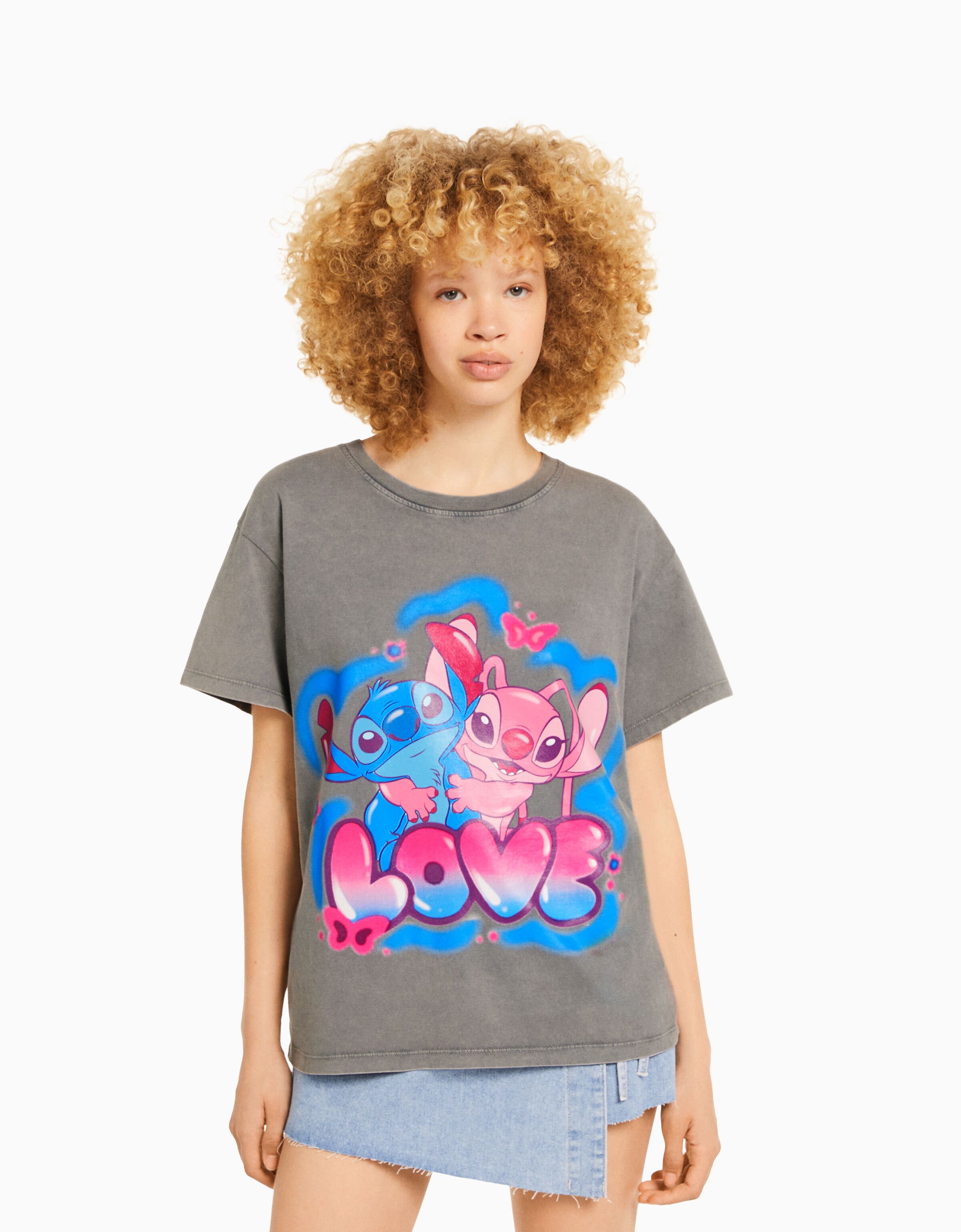 Camisetas disney mujer bershka new arrivals