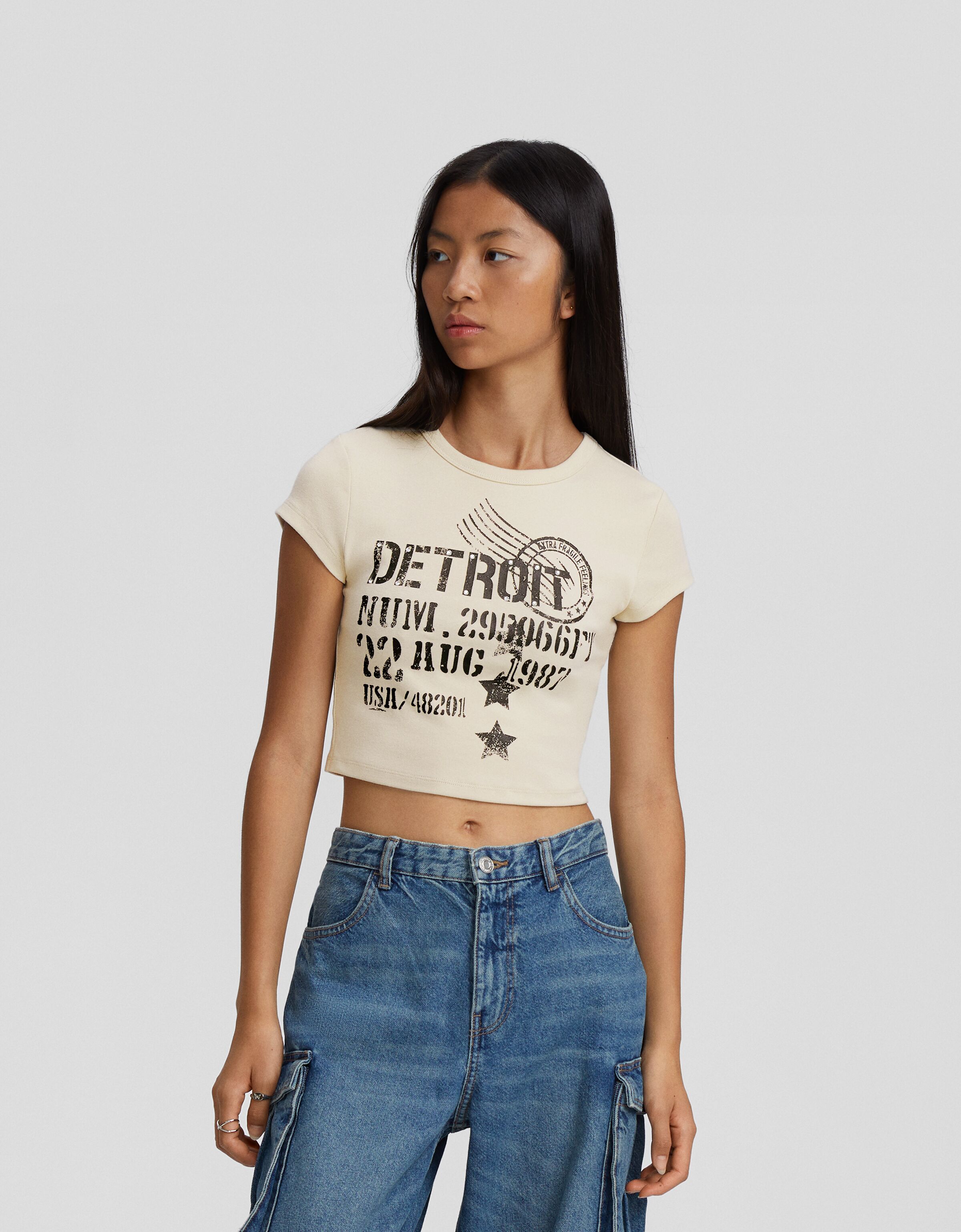 Bershka t shirt basic store