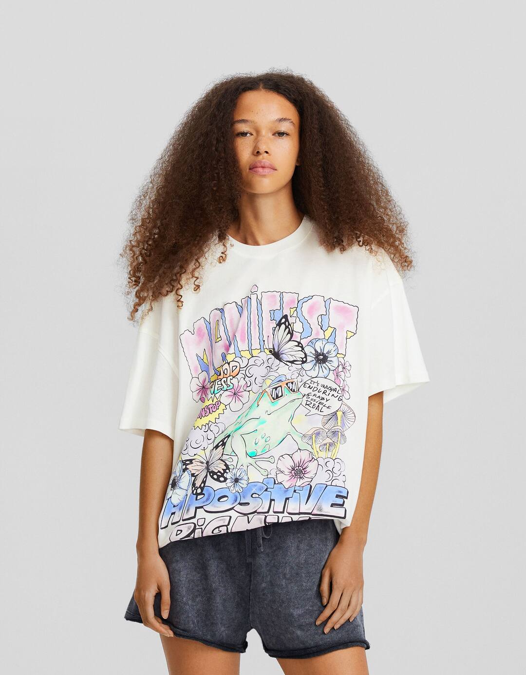 Short sleeve T-shirt with print