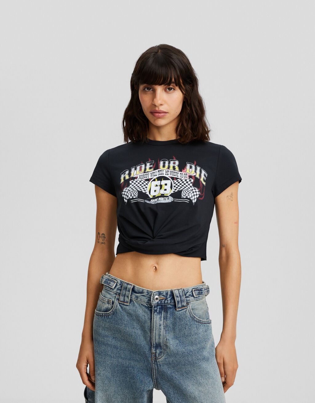 Bershka camisetas y tops outlet