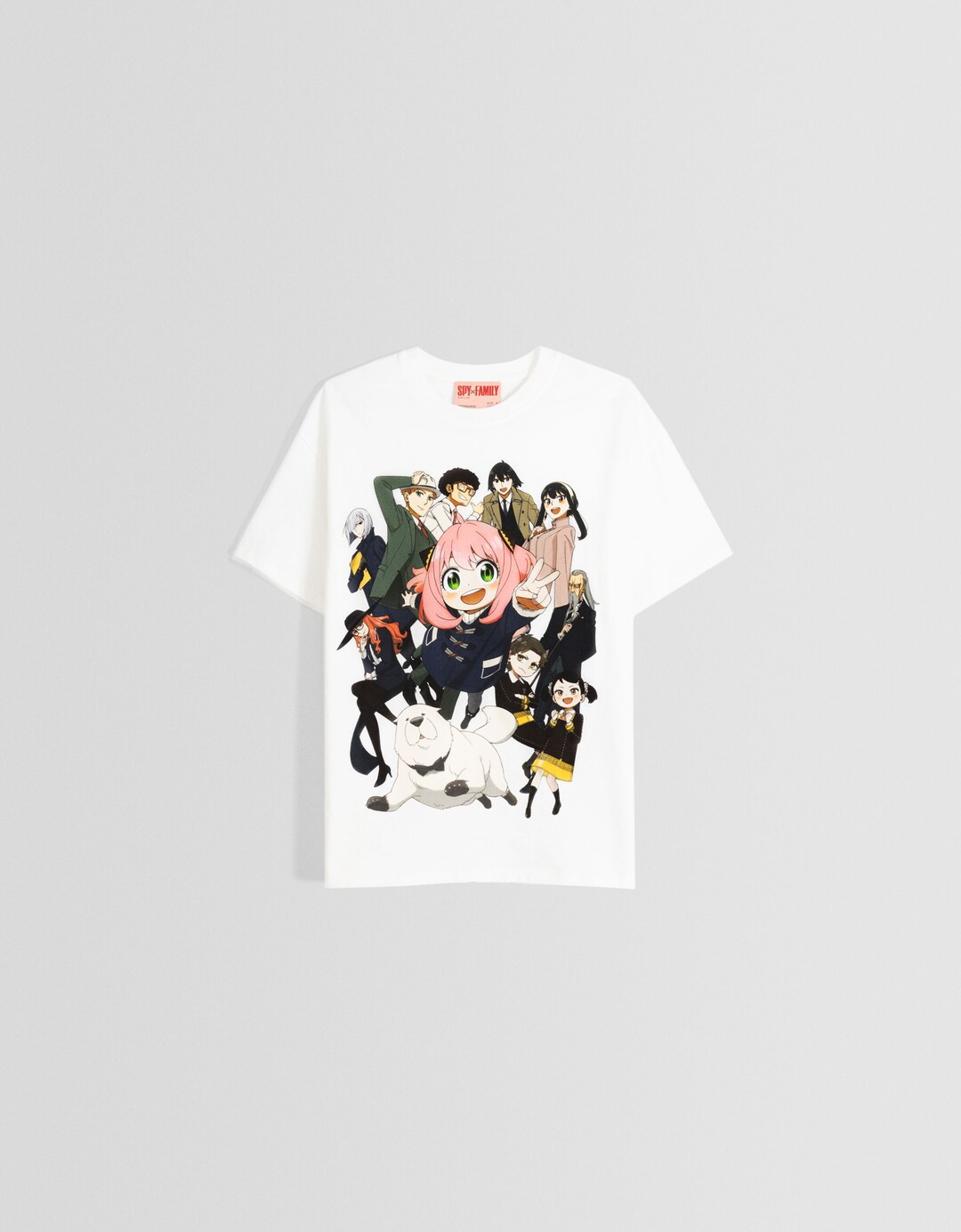 SPY x FAMILY oversized T-shirt met korte mouw en print