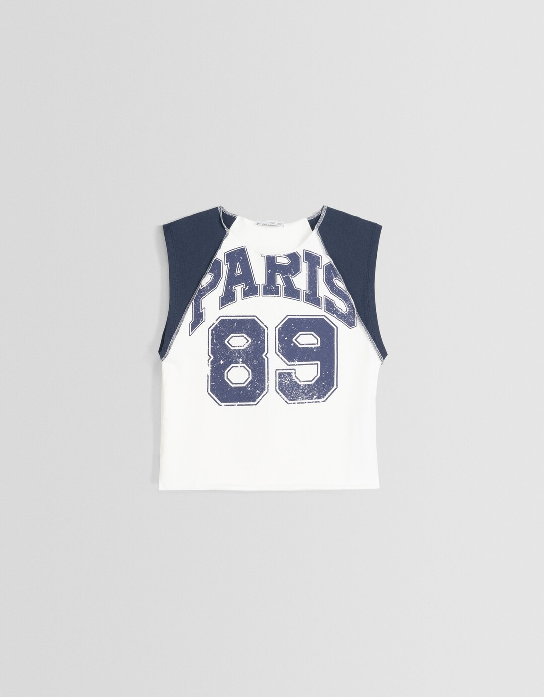 Camiseta sin mangas print