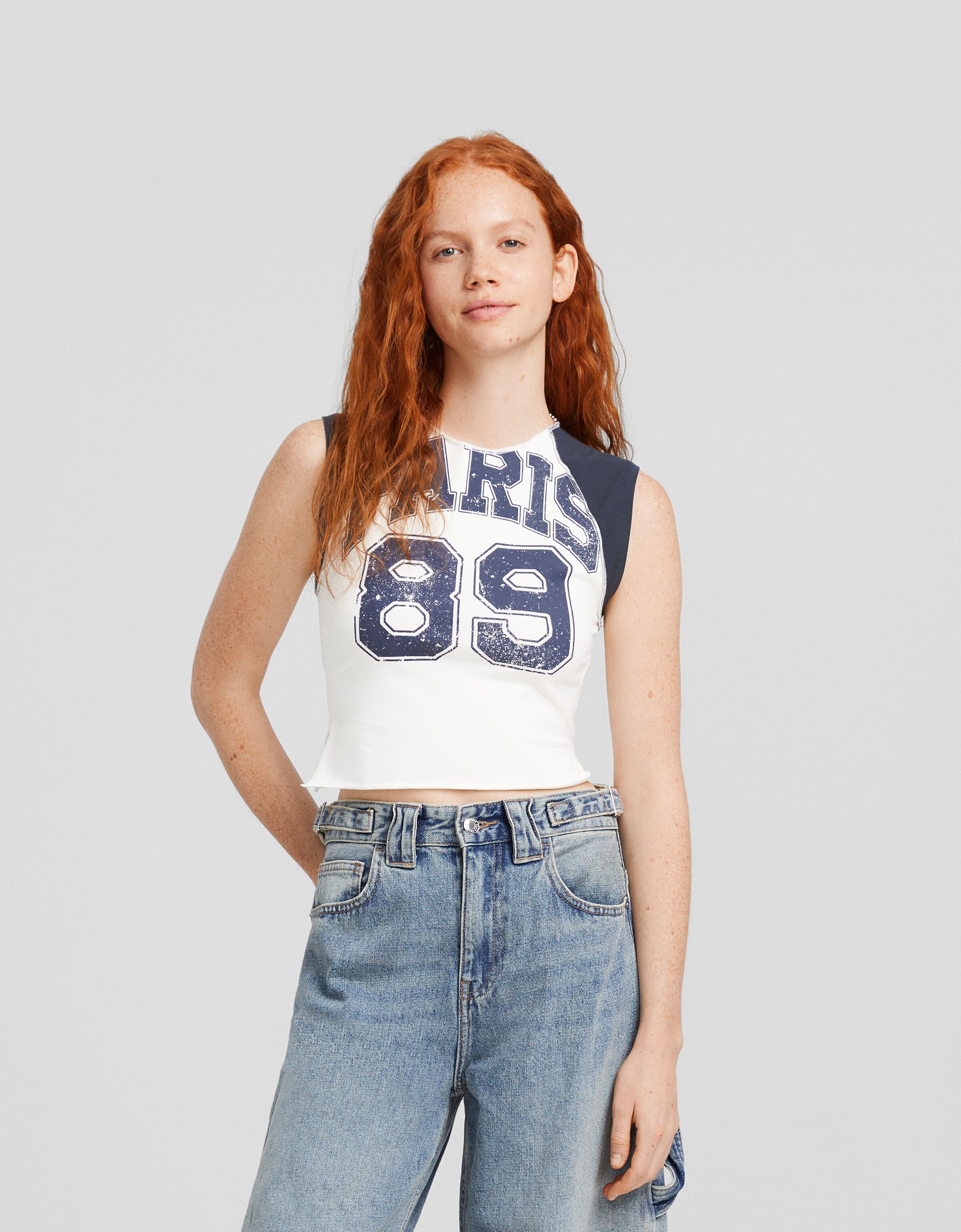 Camisetas mujer discount bershka verano 2020