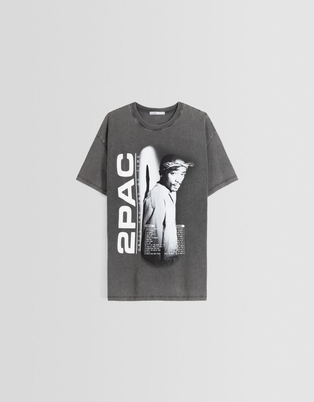 Bershka 2pac shirt best sale