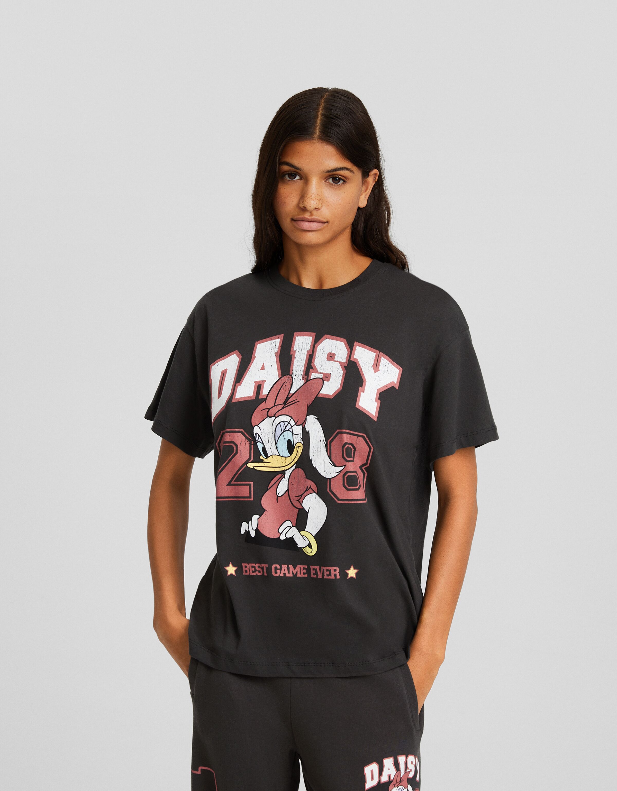 Camiseta Daisy manga corta print REBAJAS hasta 50 BSK Teen