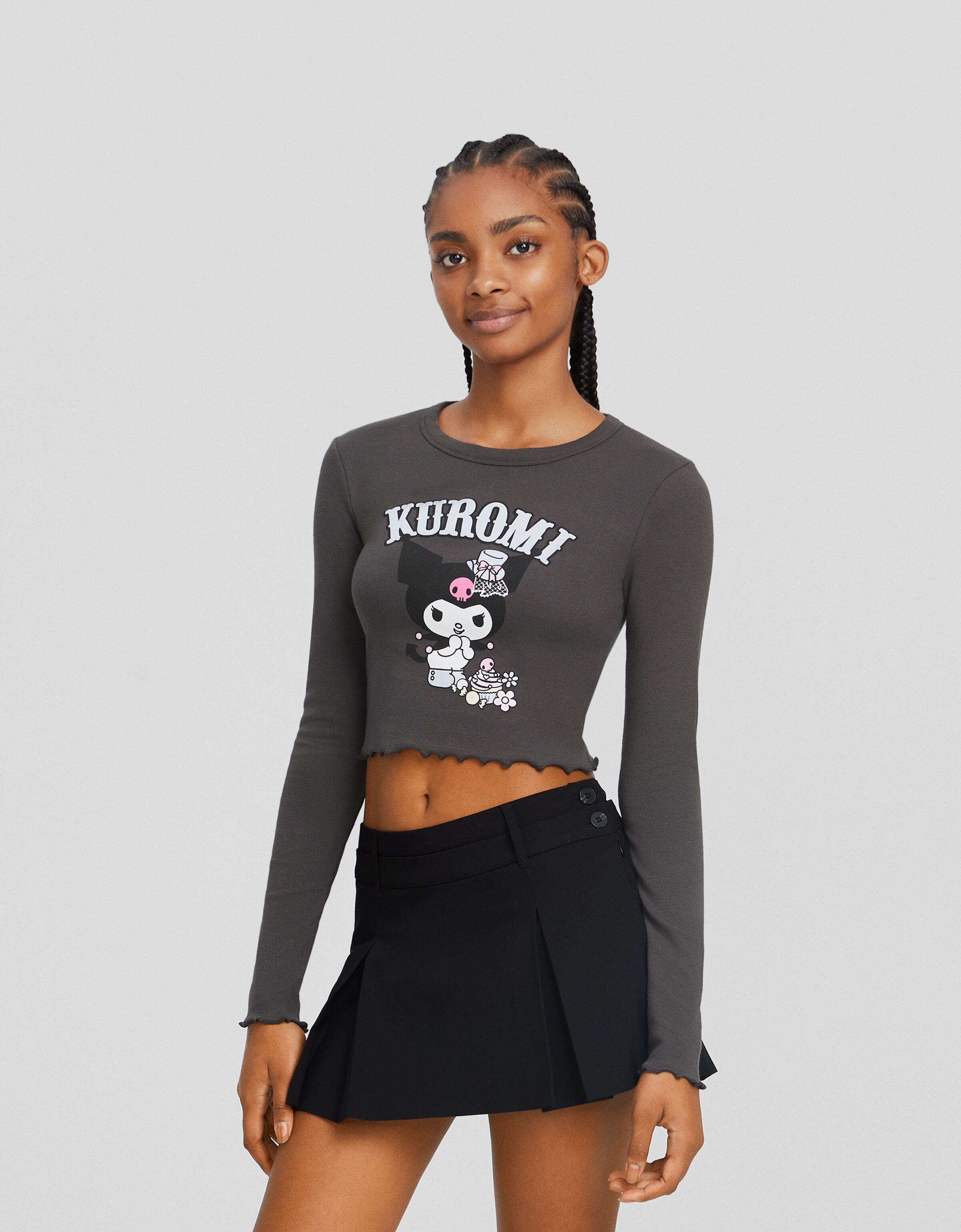 Camiseta Kuromi manga larga print REBAJAS hasta 50 BSK Teen