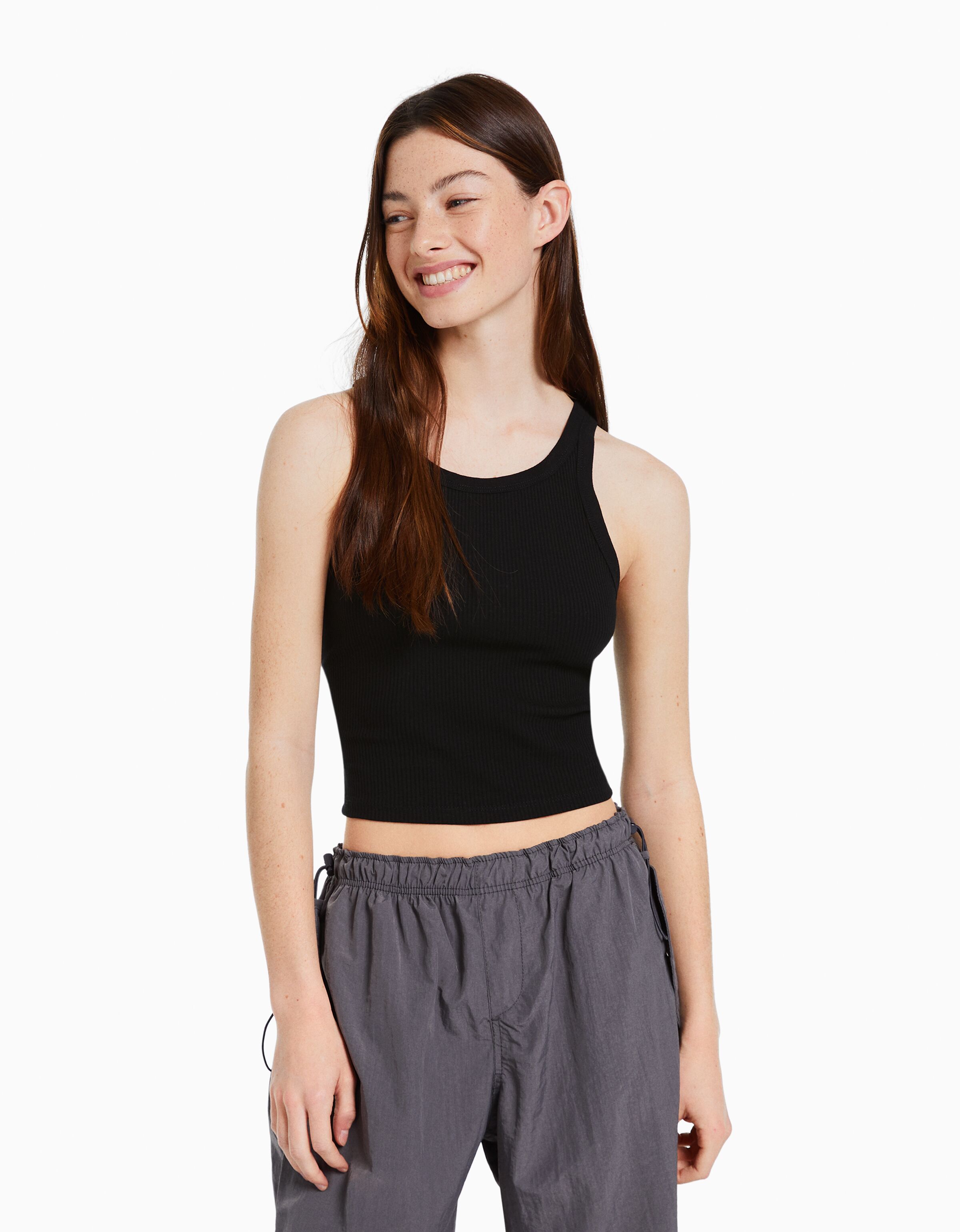Sleeveless hotsell shirt girl