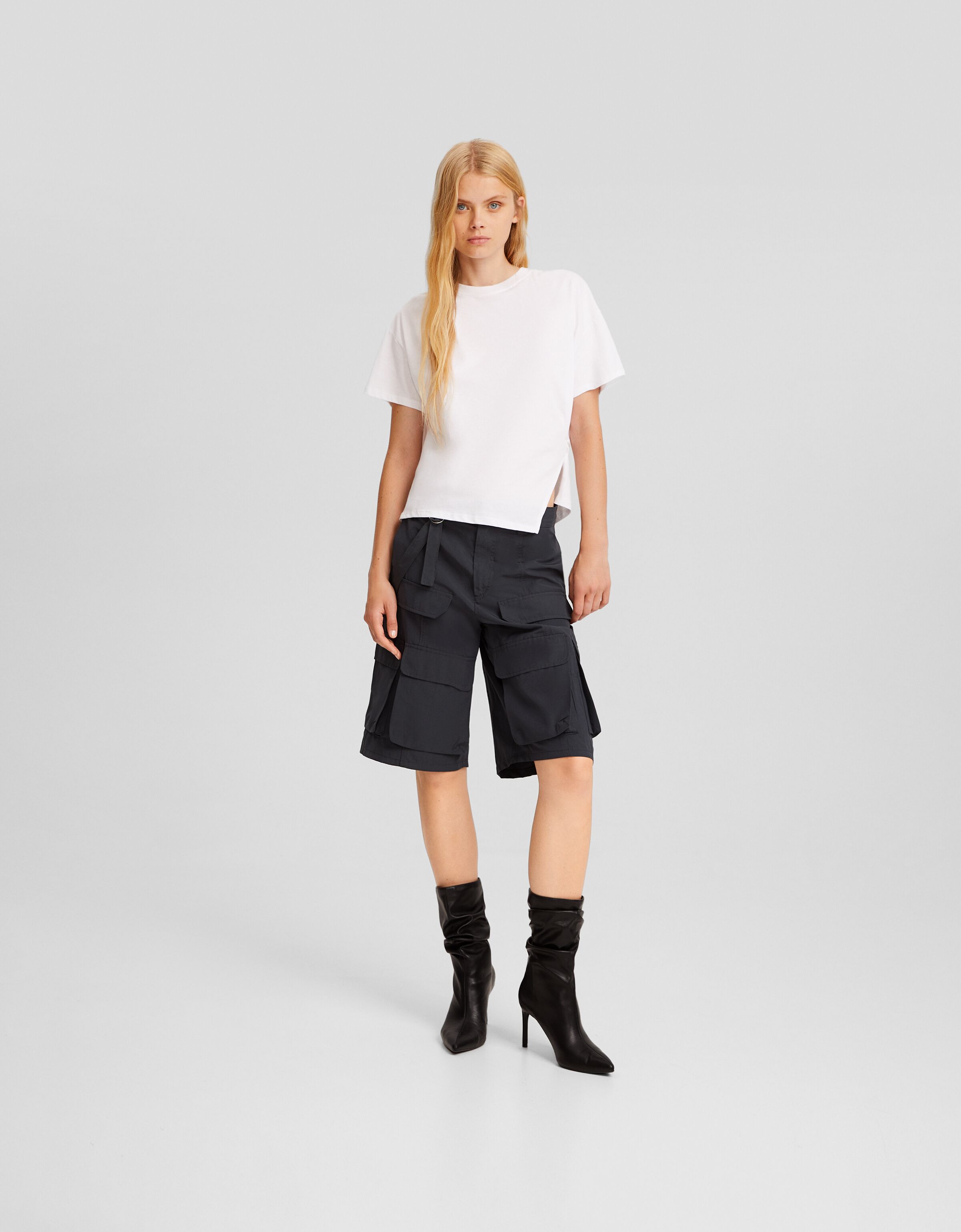 Short cycliste femme online bershka