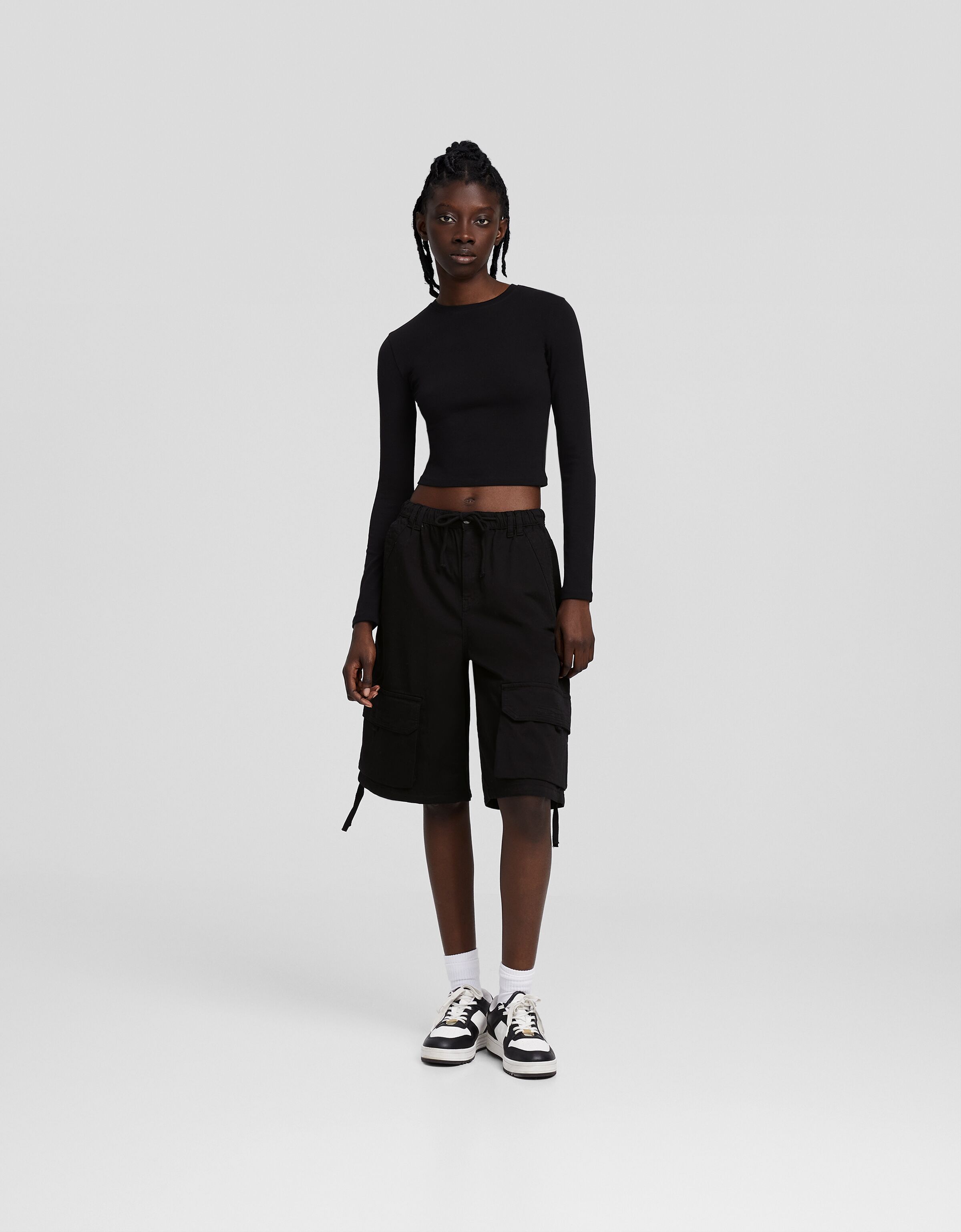 Bershka biker shorts hotsell