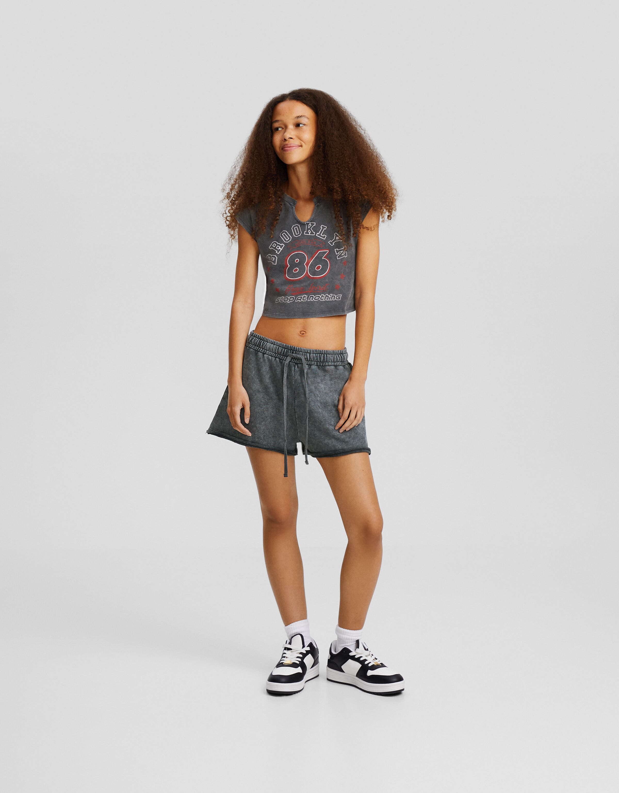 Short ciclista bershka outlet