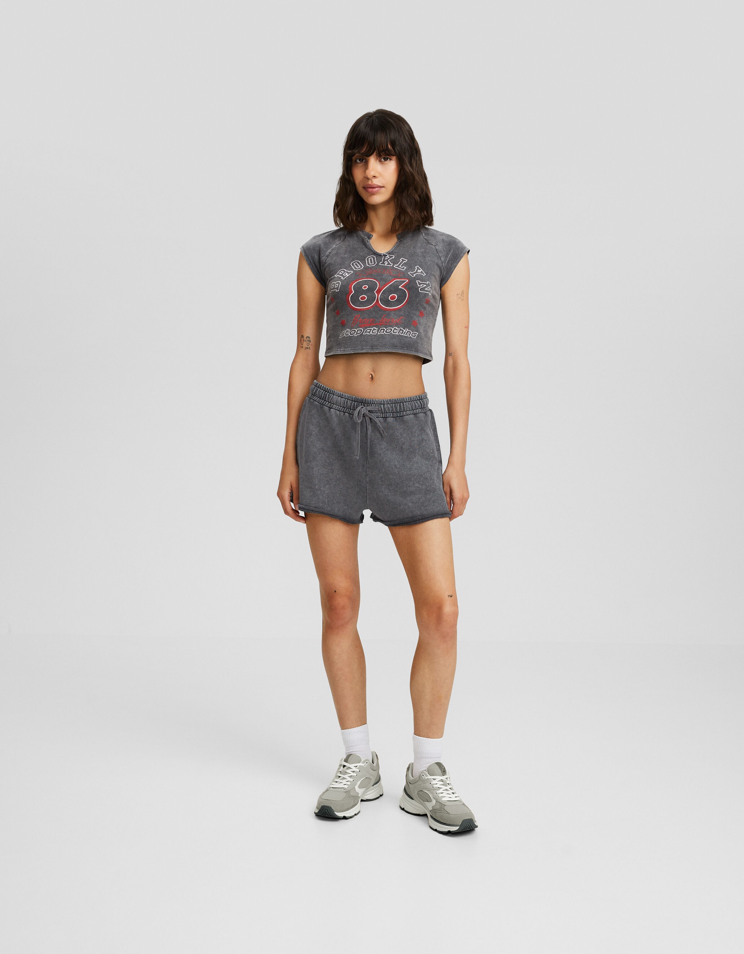 Bershka cheap short cycliste