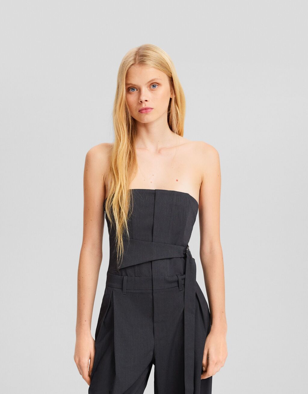 Combi pantalon tailoring Robes Femme Bershka