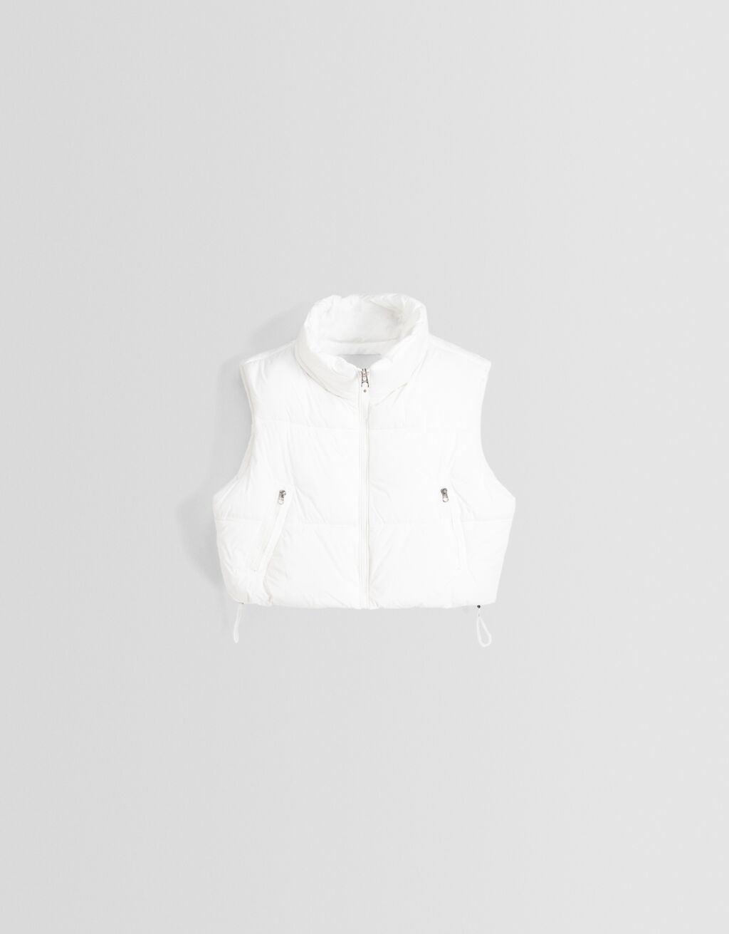 Gilet cropped tecnico
