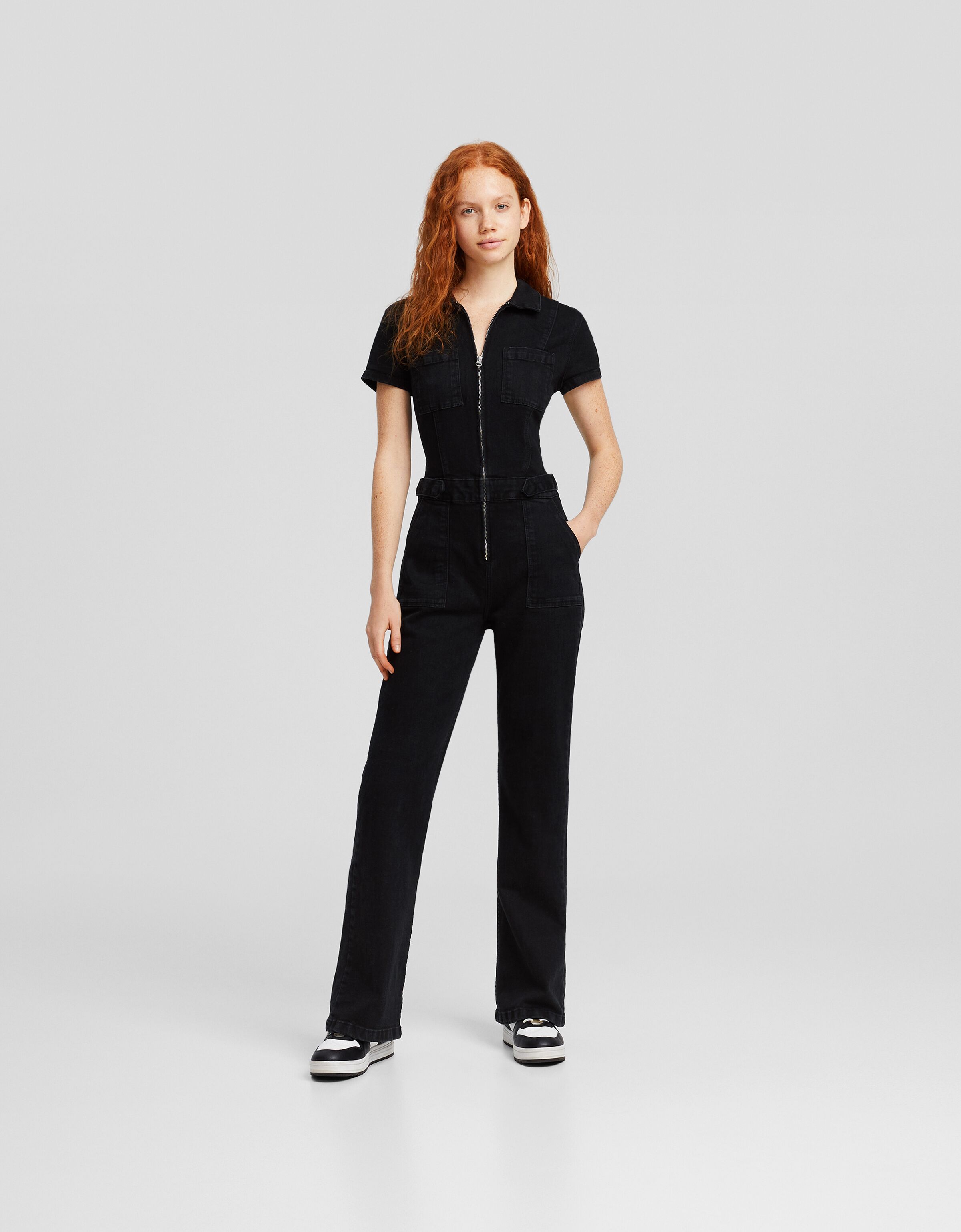 Combinaison shop jean bershka