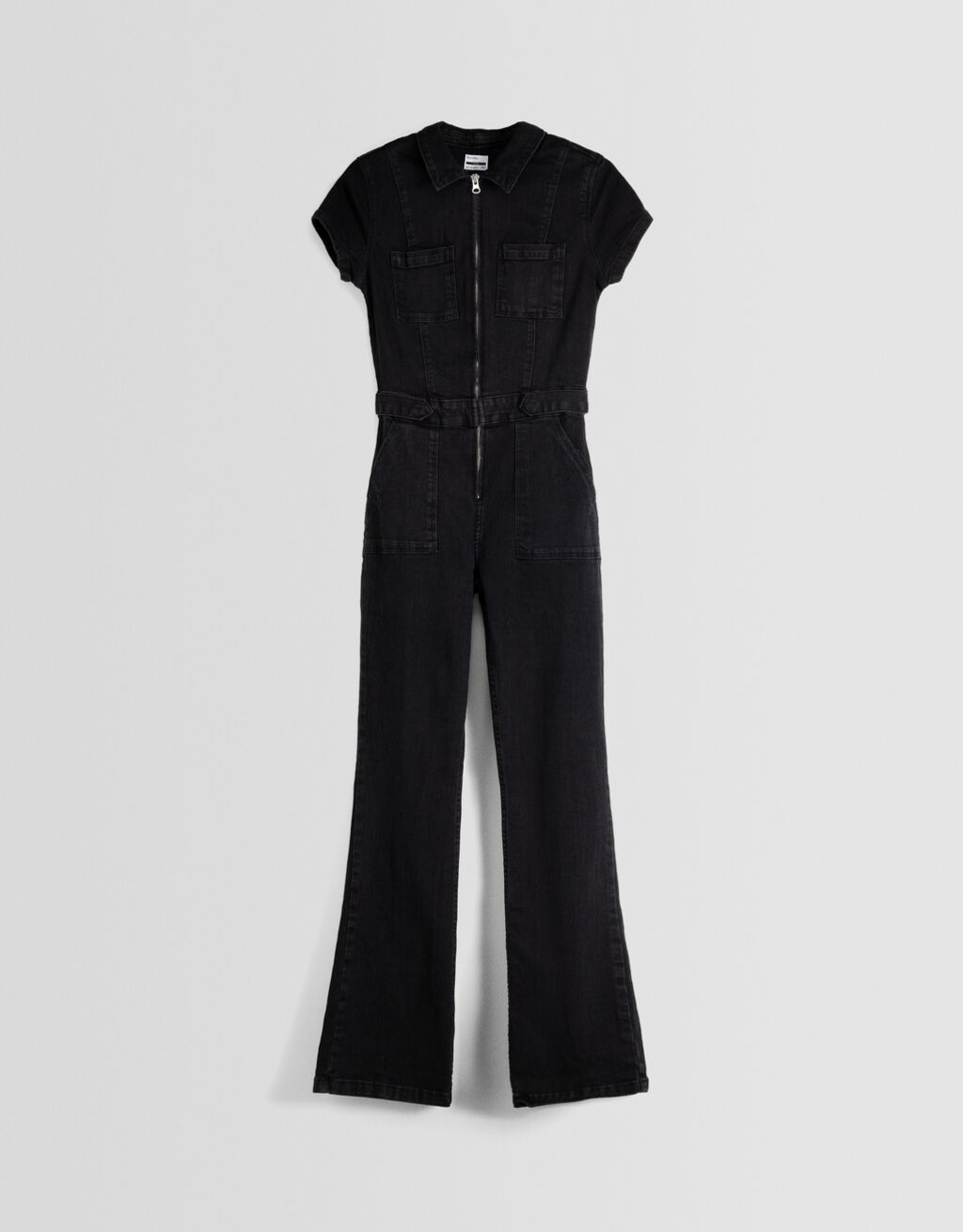 Salopette Femme Élégant Curvy Pantalon De Combinaison Femme Baggy Overall Sans Manches Col En V Complet Jambe Large Longue Combinaisons Femme Élégant Chic Rompers Robe Casual Cocktail, Noir , S - 9
