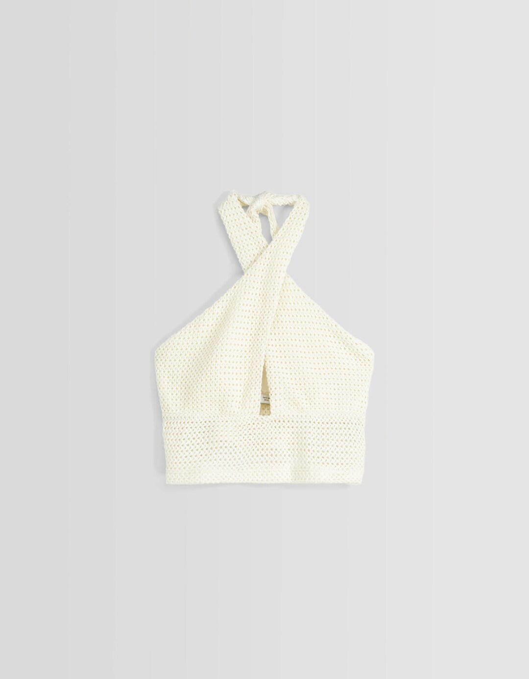 Crossover crochet top