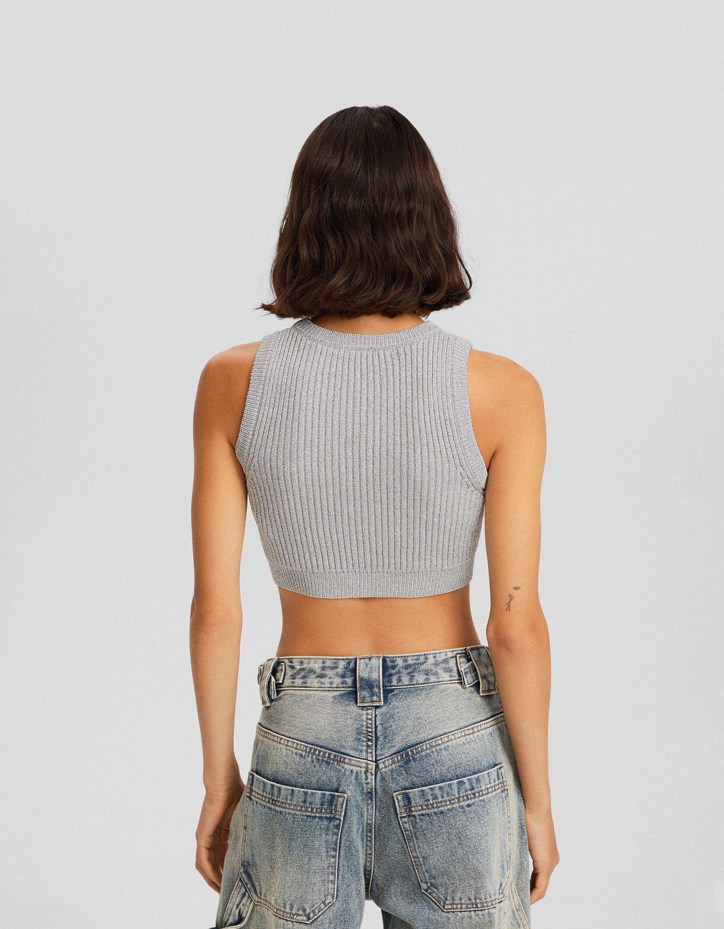 Top sin best sale tirantes bershka