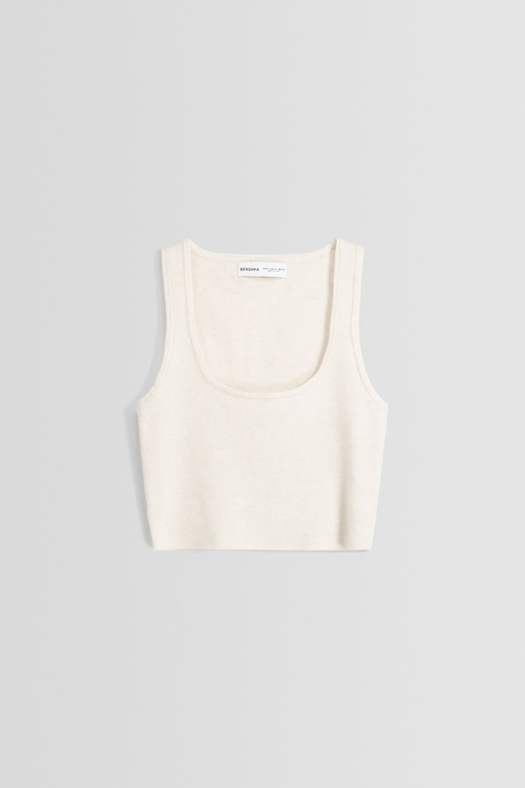 Generation Bershka knit utility vest - Sweaters and cardigans