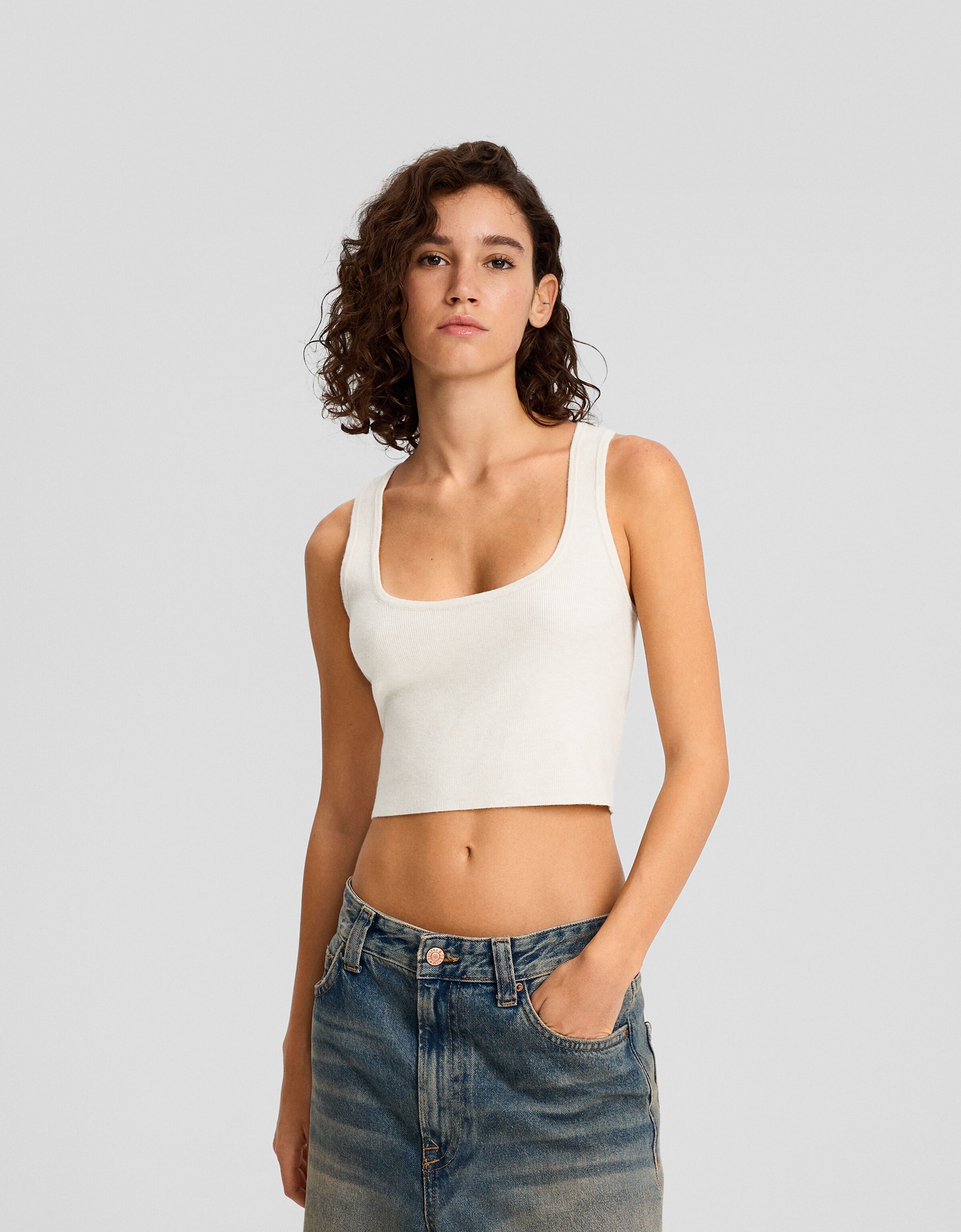 Bershka camisetas tirantes mujer new arrivals