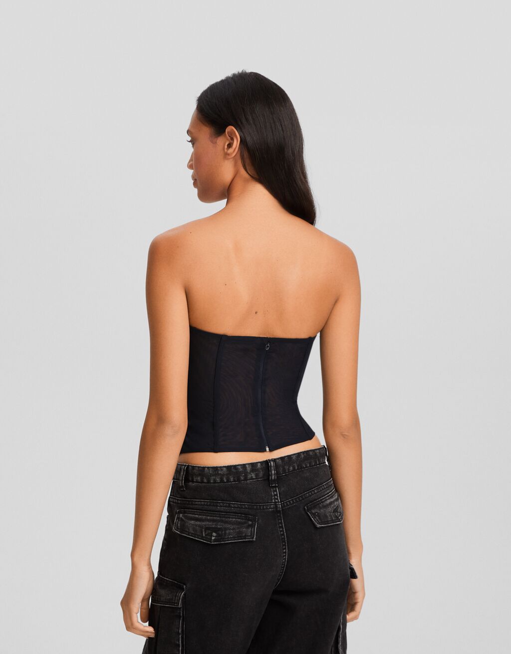 Tulle corset - Women | Bershka