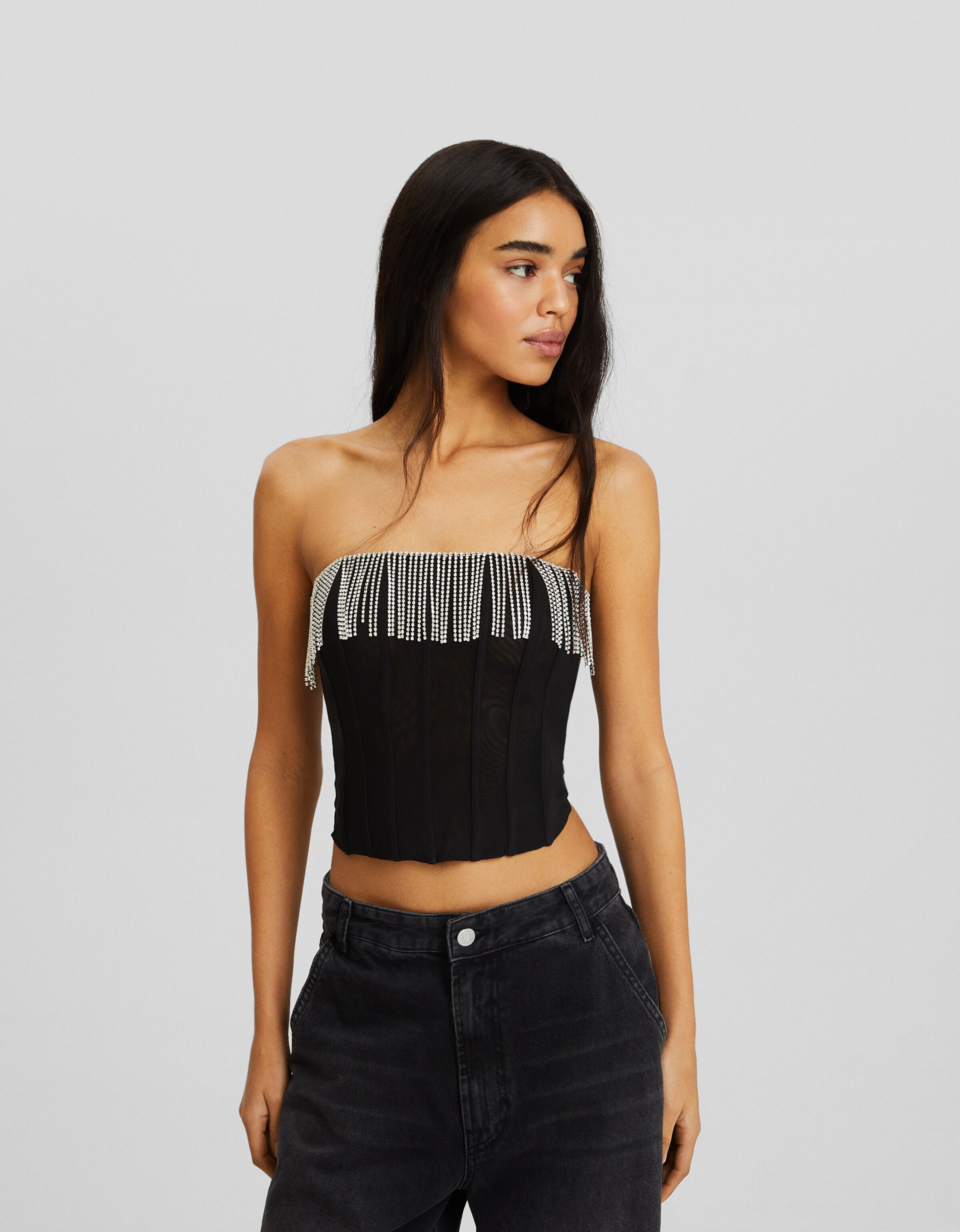 Tops 2024 mujer bershka