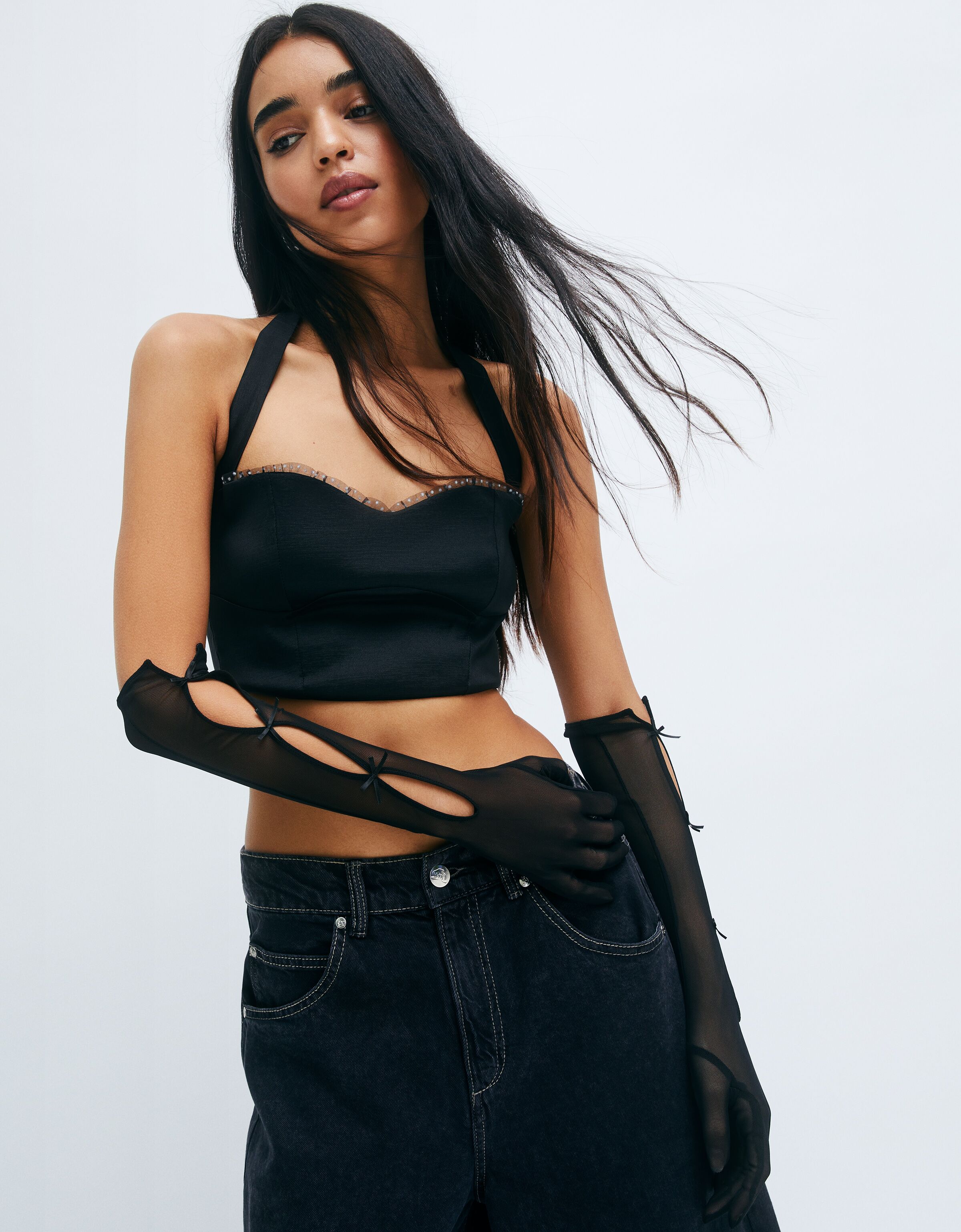 Women's Tops and Bodies | New Collection | BERSHKA