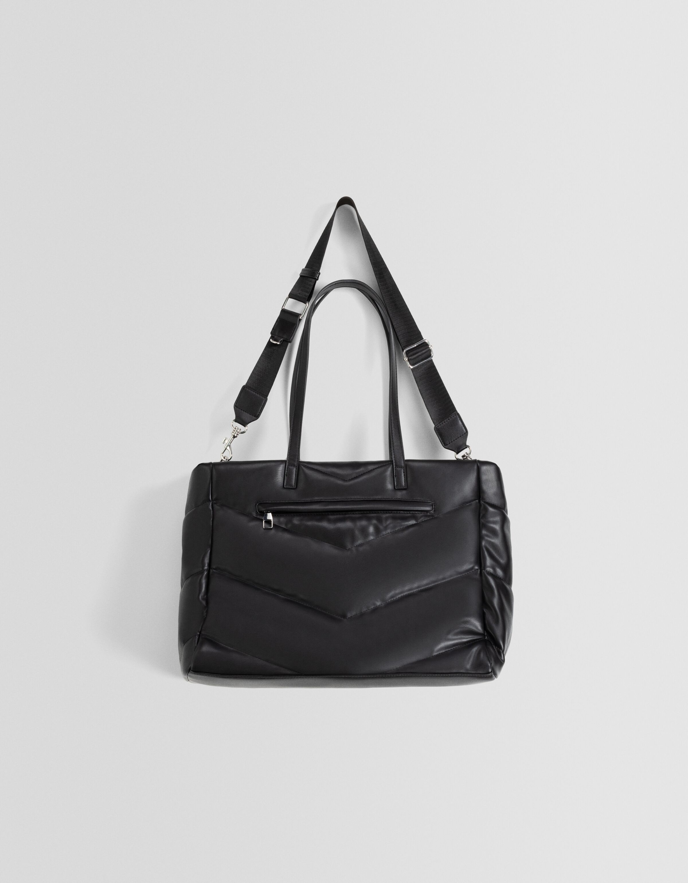 Quilted multi-way tote bag - Women | Bershka