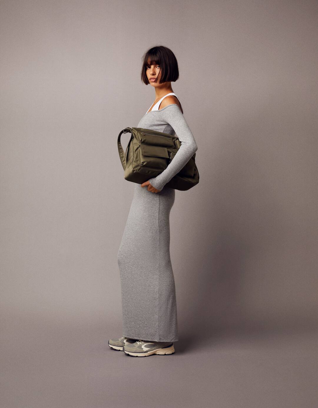 Bolso bandolera multipocket