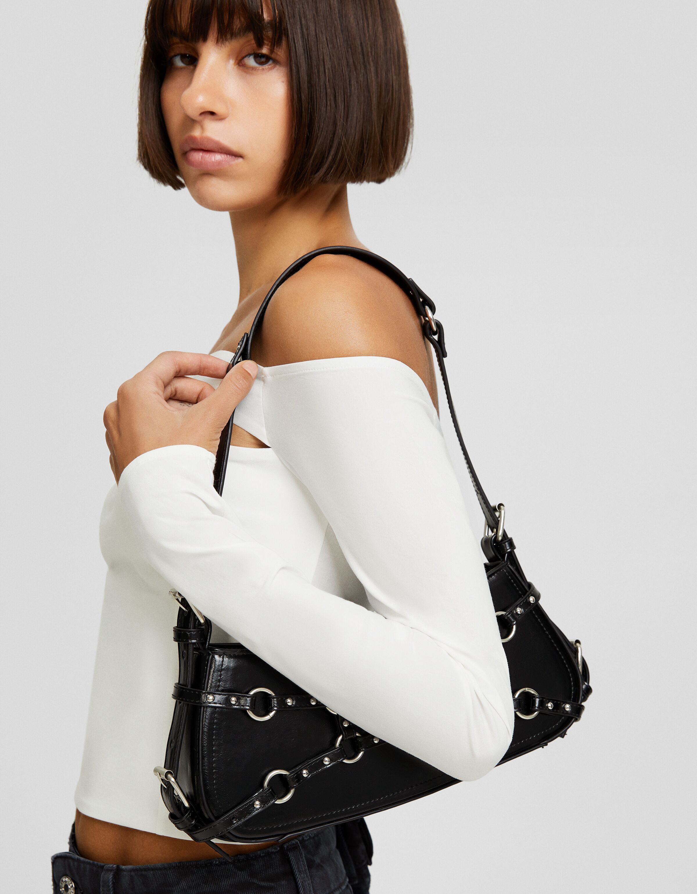 Bolsas de cintura online bershka