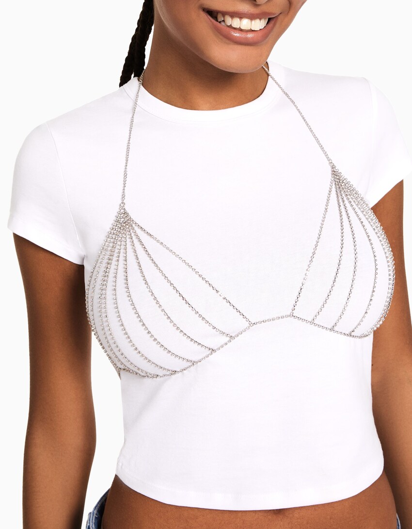Bralette strass-Ouro-1