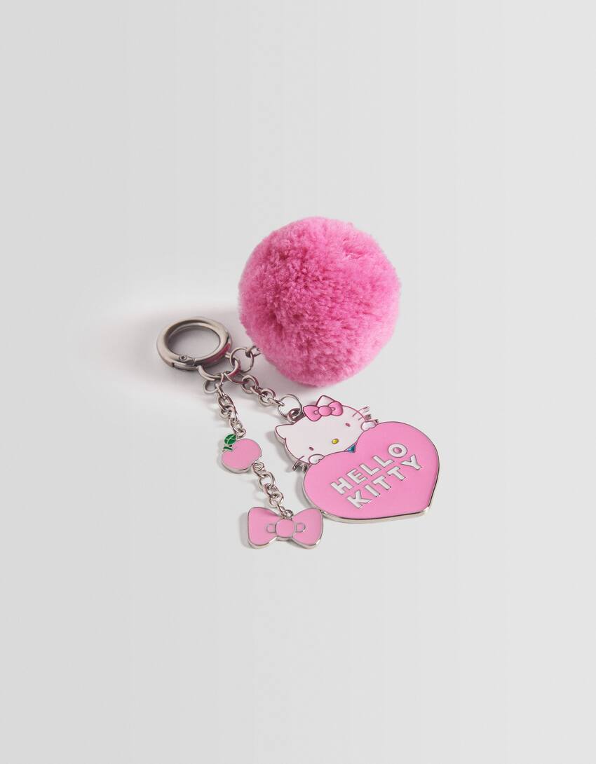Hello Kitty key ring-Pink-0
