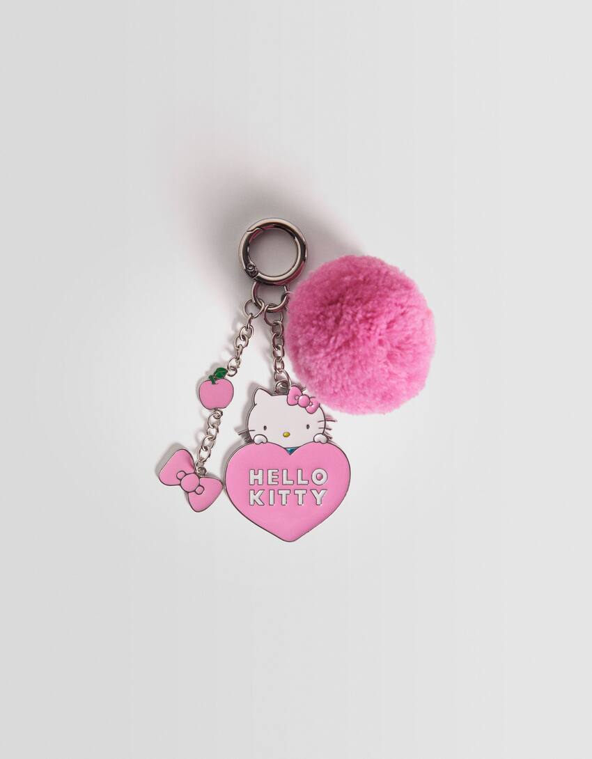 Hello Kitty key ring-Pink-3