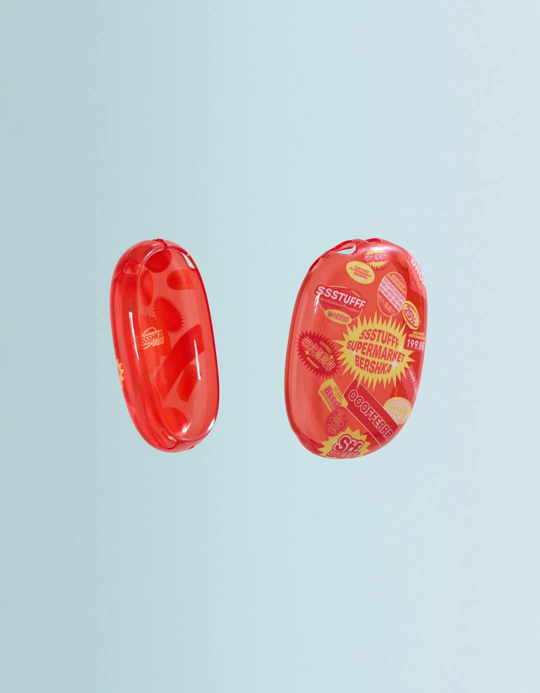AirPods Max -kotelo SSSTUFFF X BERSHKA -printillä
