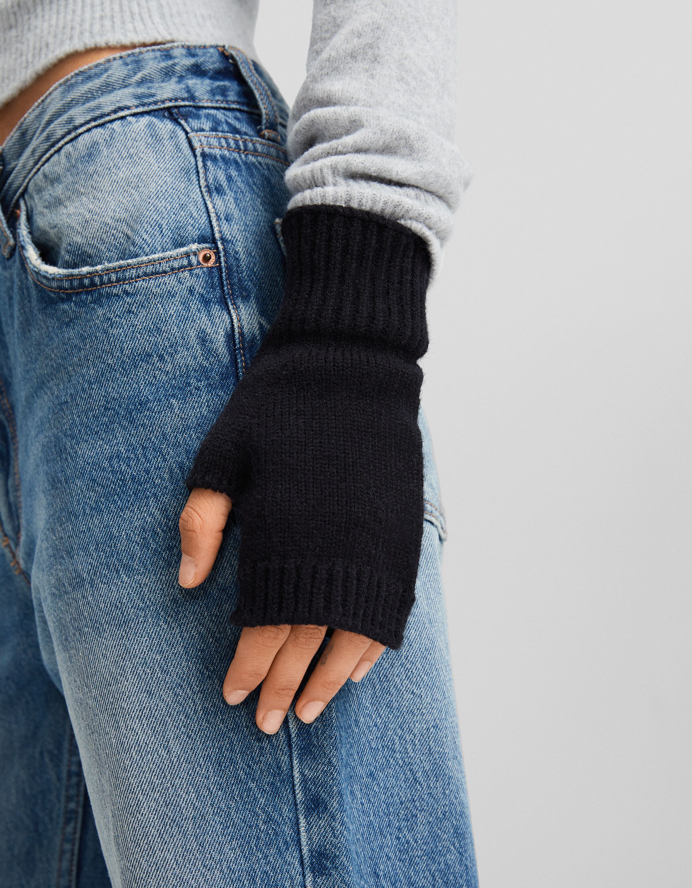 Mitenes curtas-Preto-3