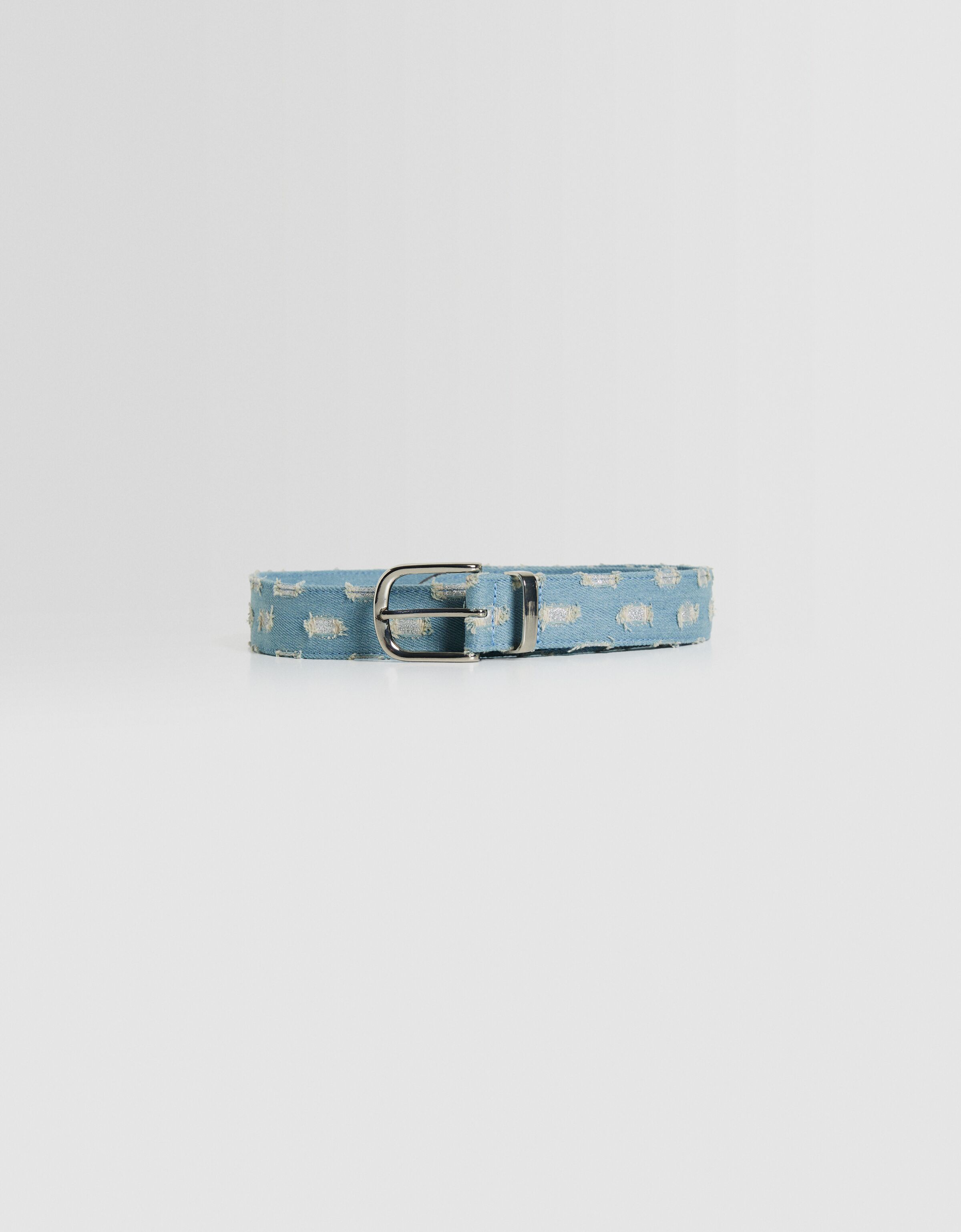 Denim belt outlet