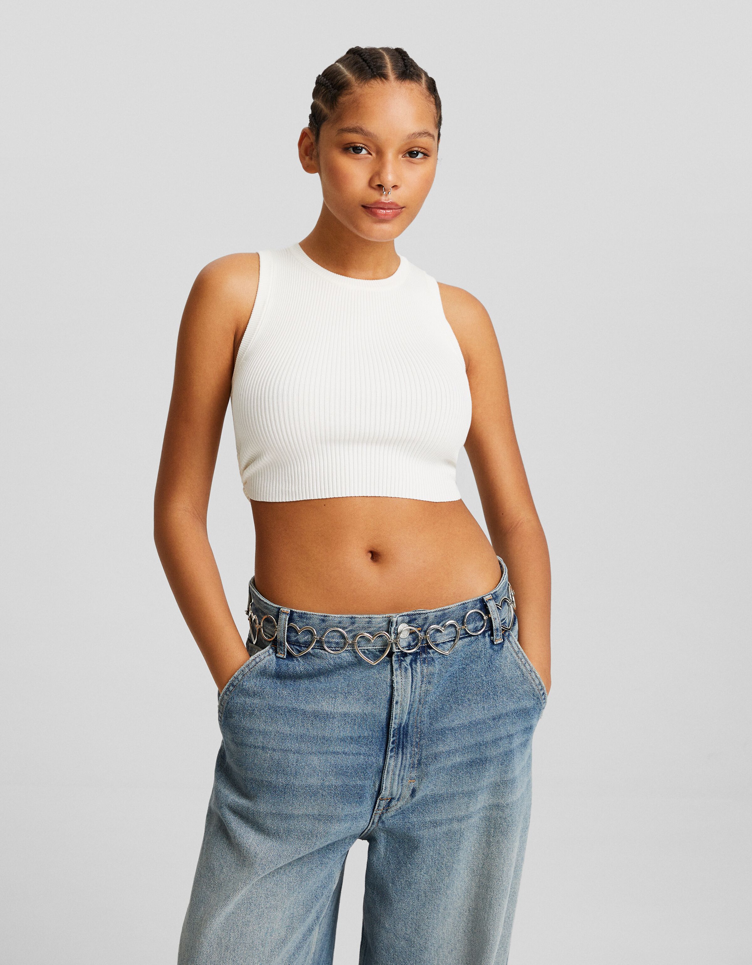 Ceinture bershka cheap femme