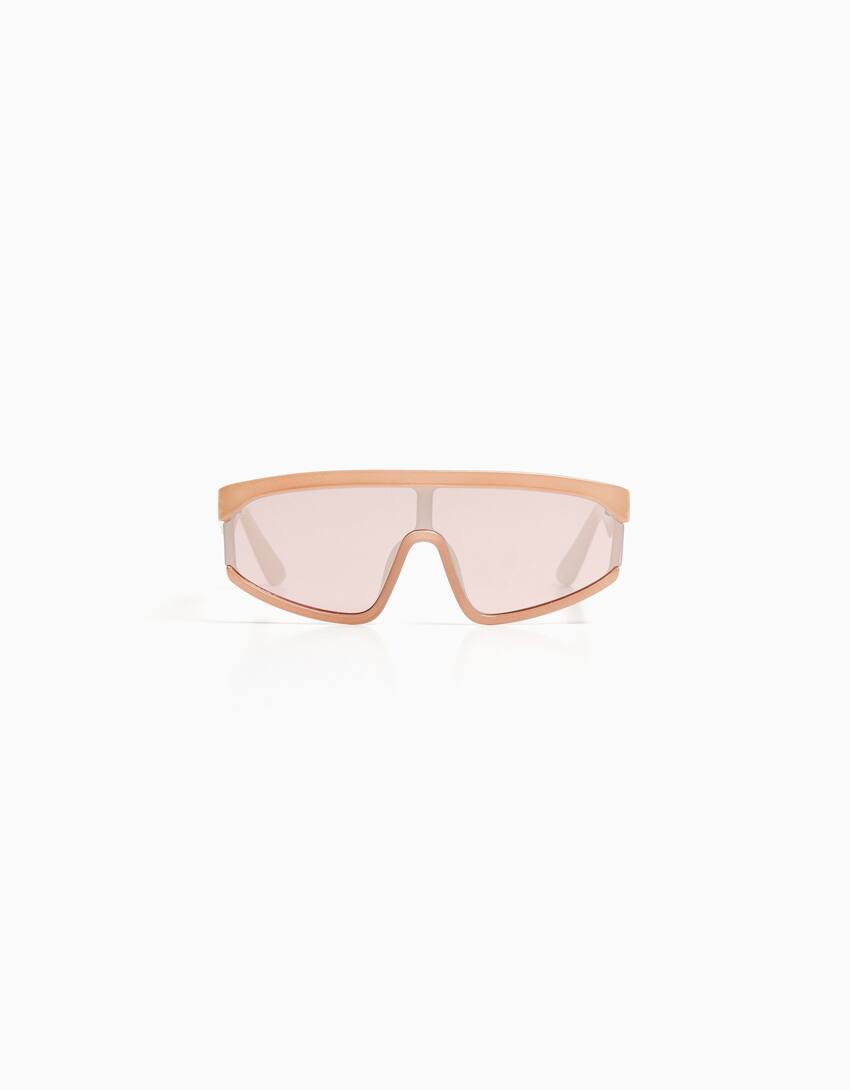Shield sunglasses-Brown-0