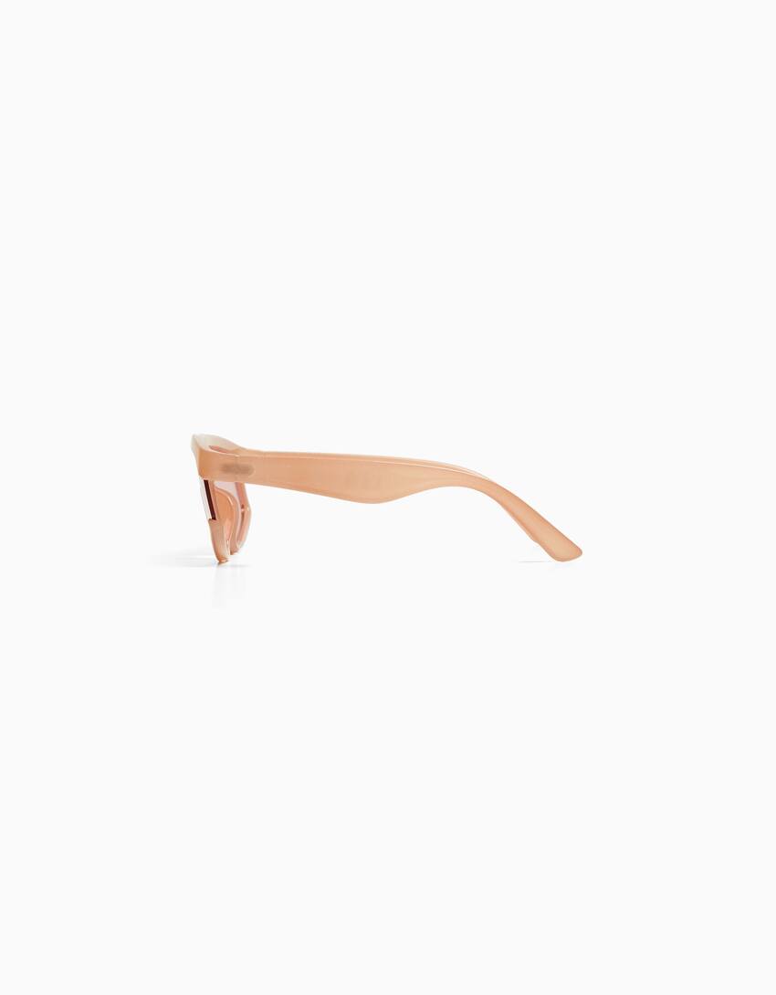 Shield sunglasses-Brown-2