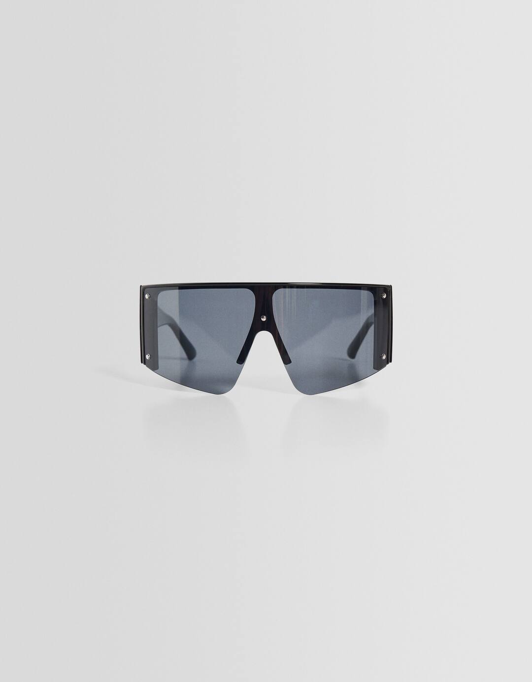 Polarised shield sunglasses