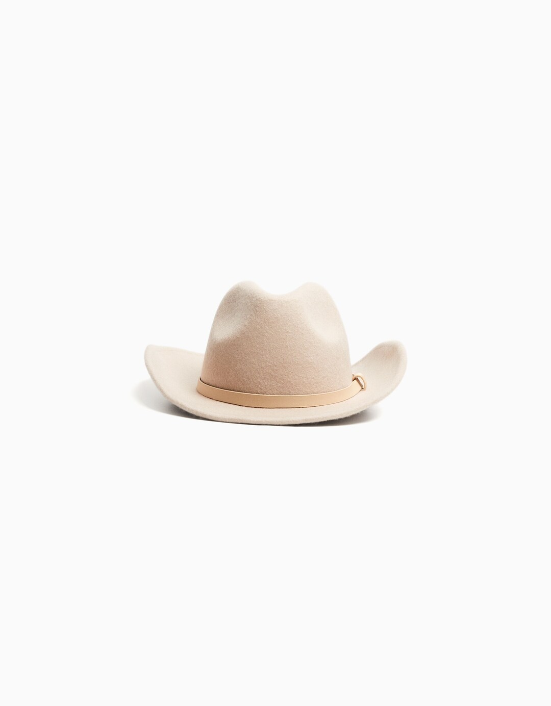 Cappello cowboy dettaglio effetto pelle
