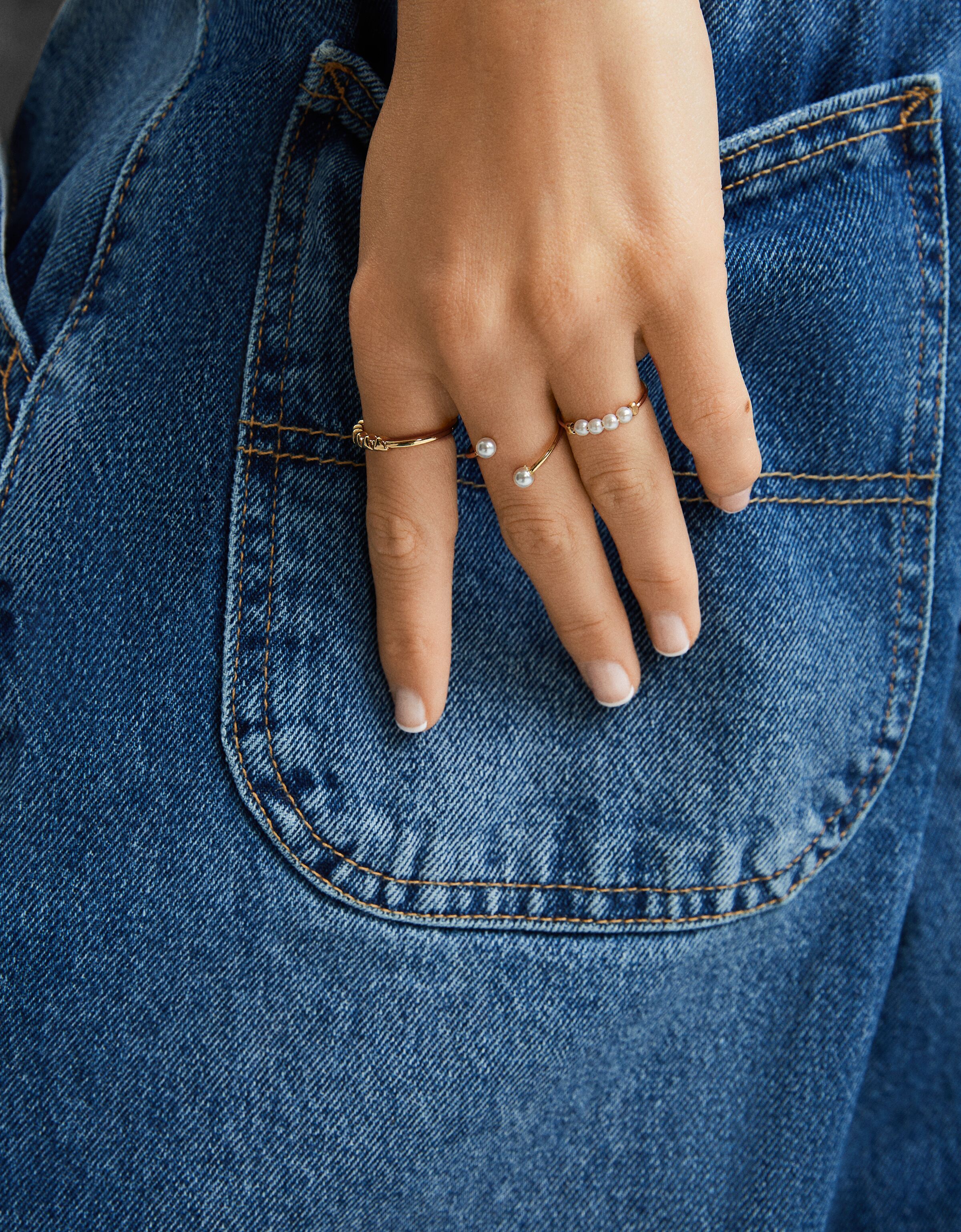 Anillos de bershka sales