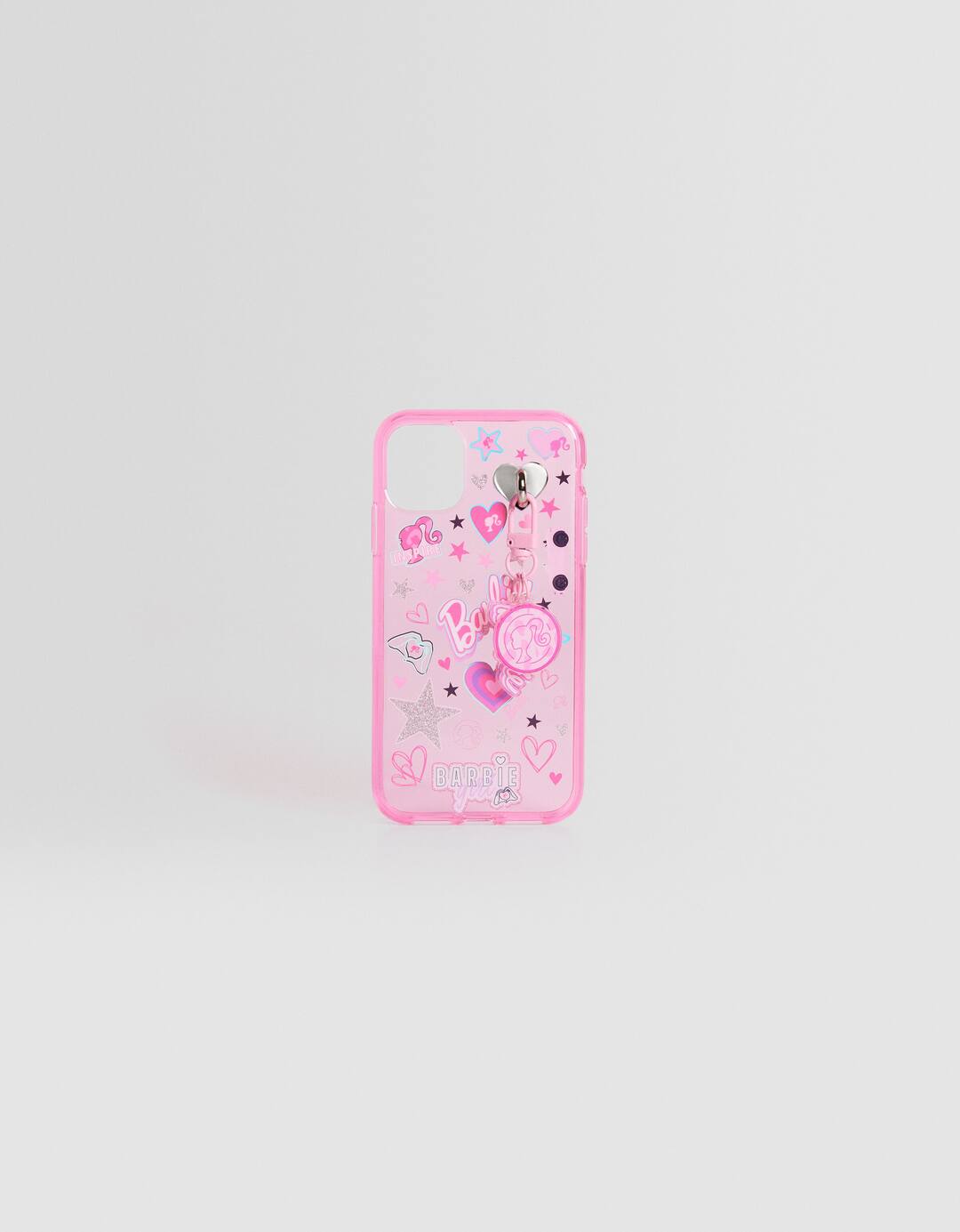 Coque mobile iPhone Barbie charms