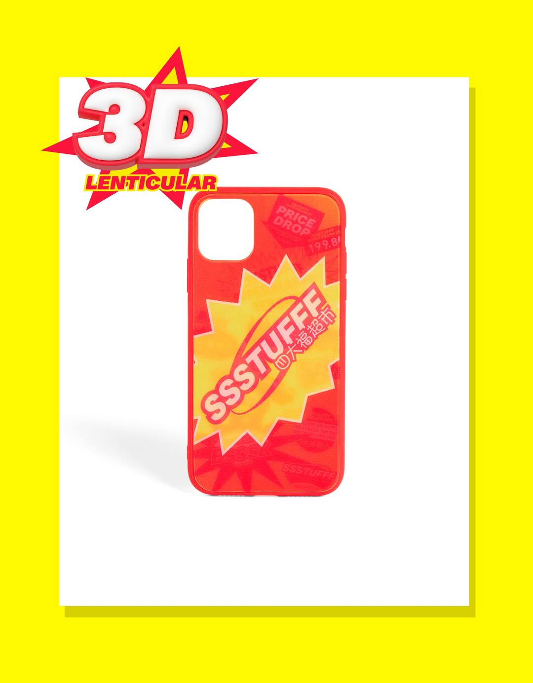 SSSTUFFF X BERSHKA ruumilise pildiga ümbris telefonile iPhone 11 XR
