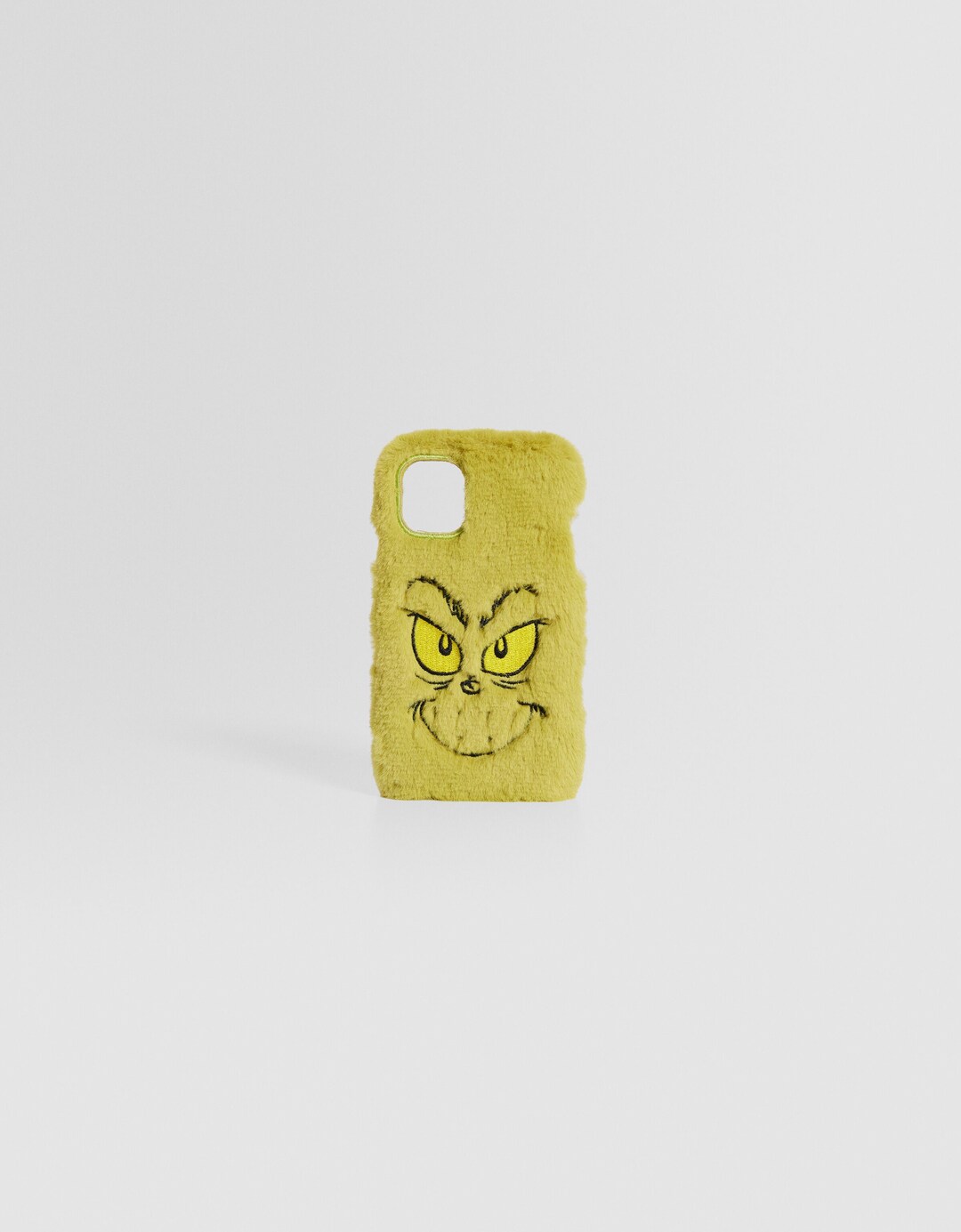 Kunstbonten hoesje voor mobiele telefoon iPhone11 / XR met borduursel The Grinch