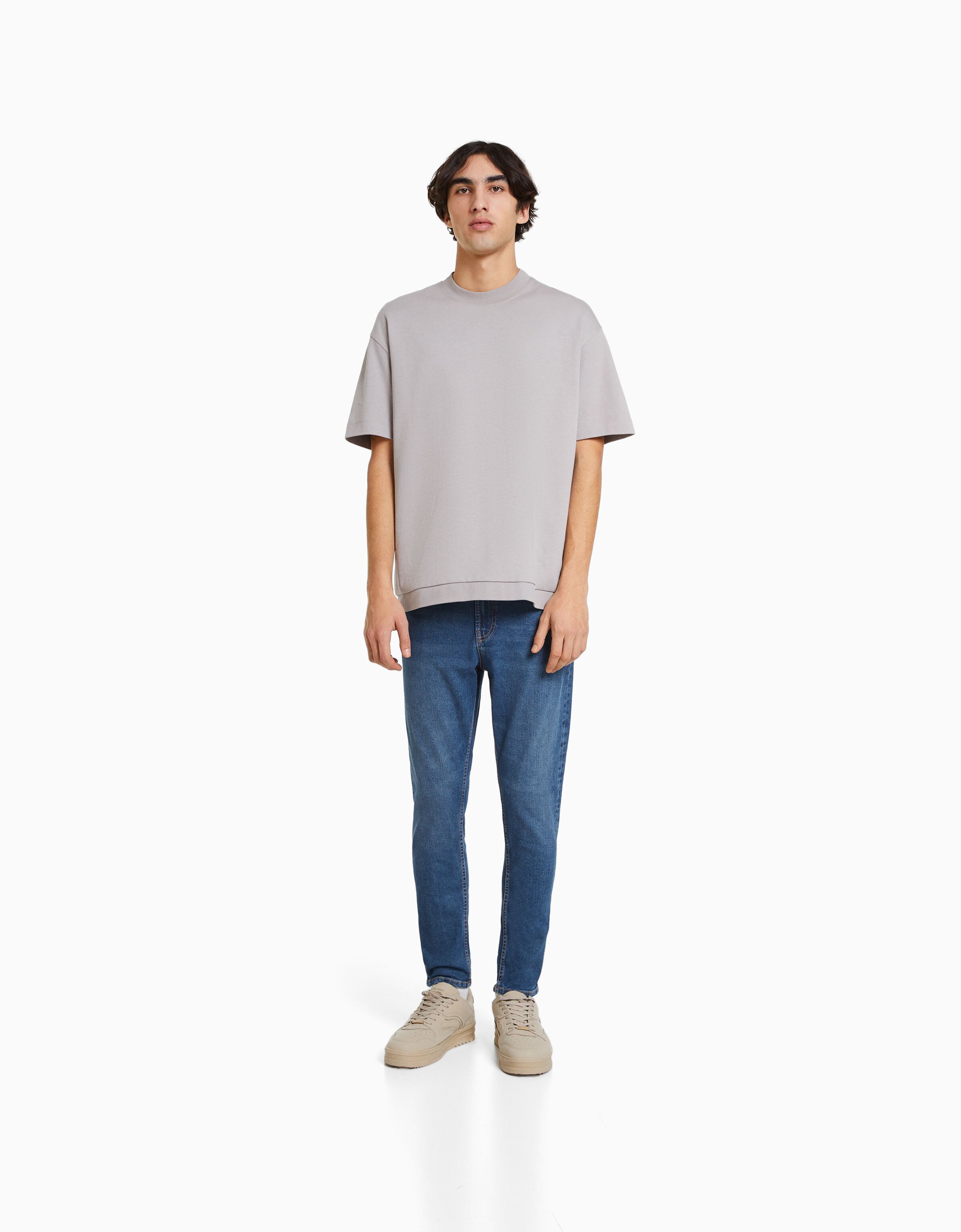 Jeans carrot fit discount homme