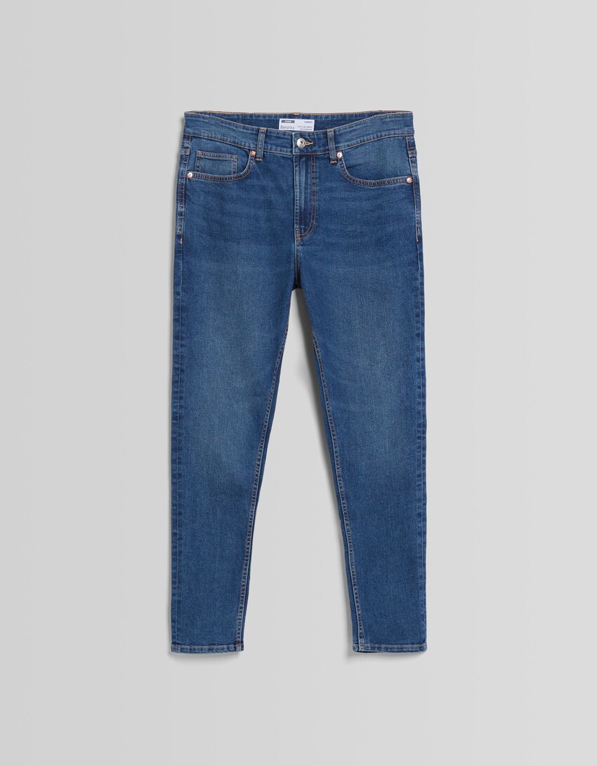 Jeans carrot fit-Azul-4