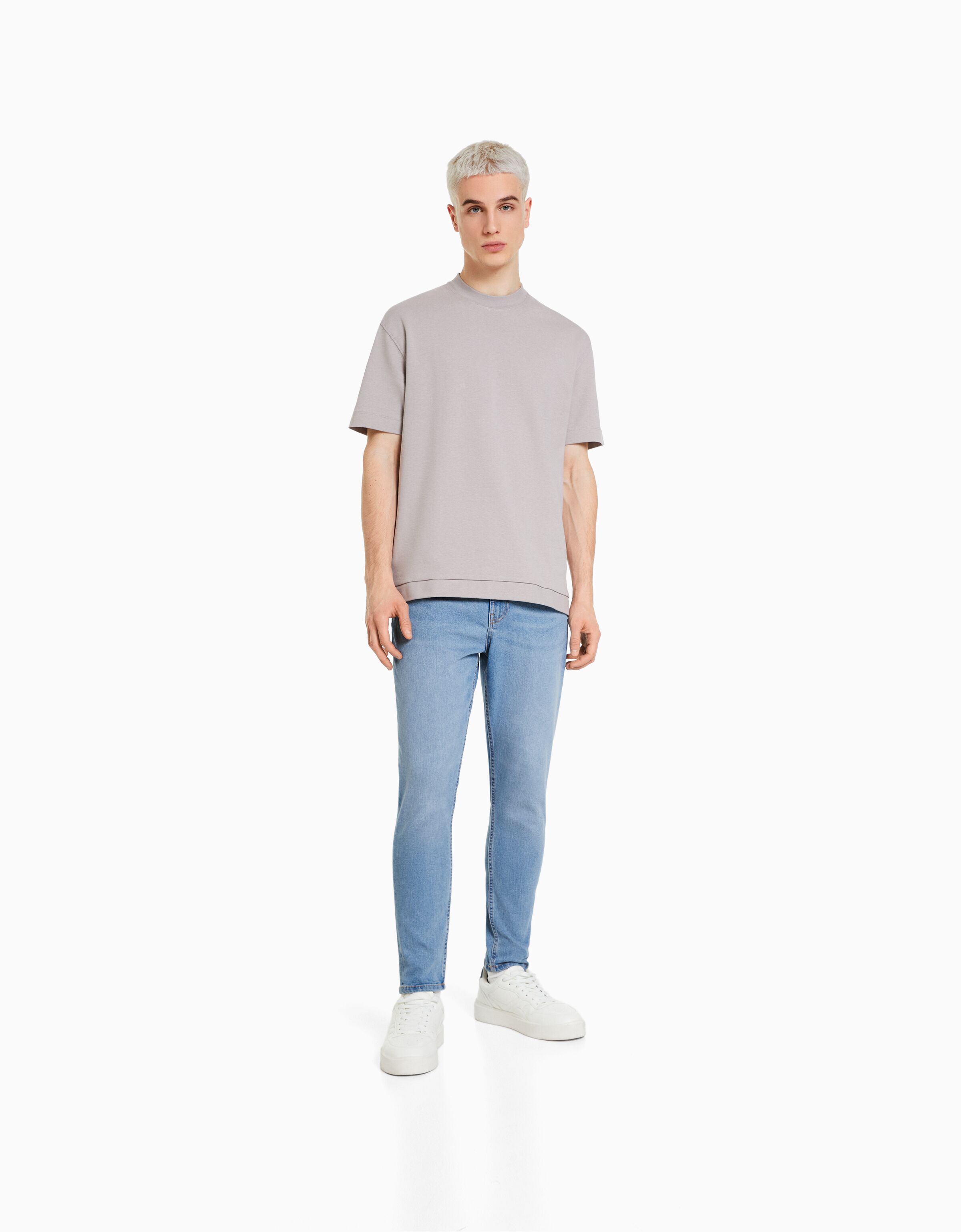 Jean carrot fit homme sale