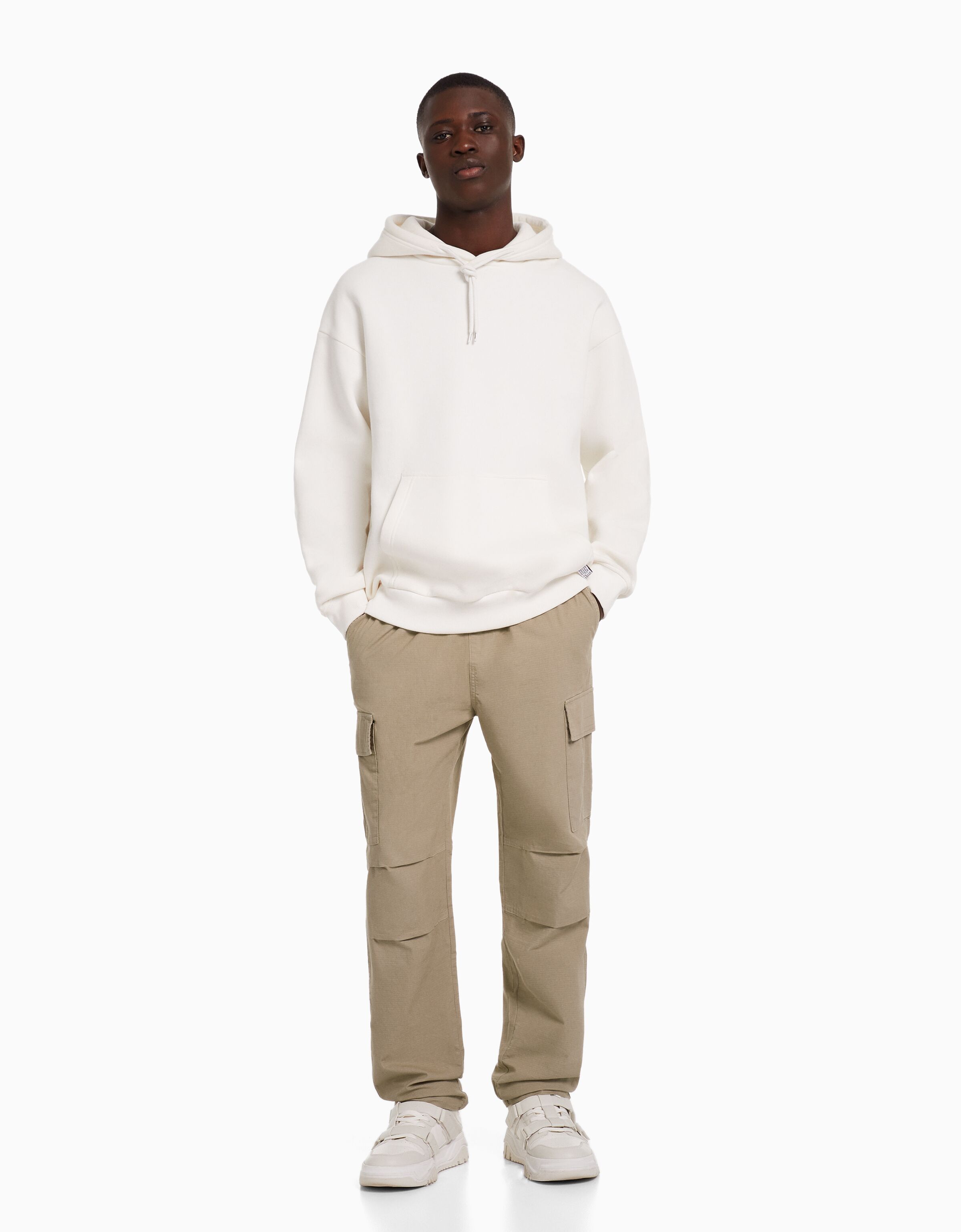 Bershka cargo pants men shop